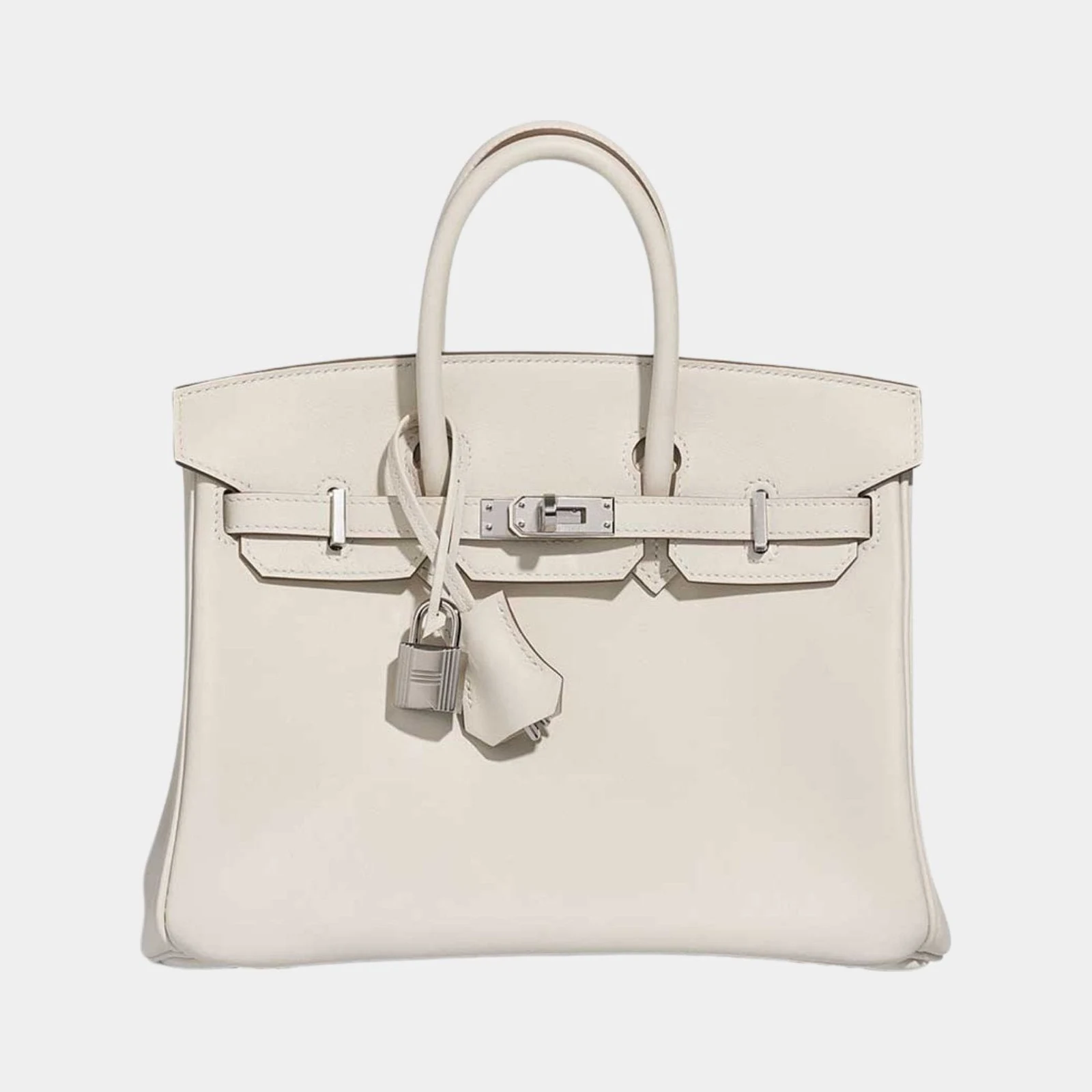 Hermès Birkin 25 Swift Mushroom PHW