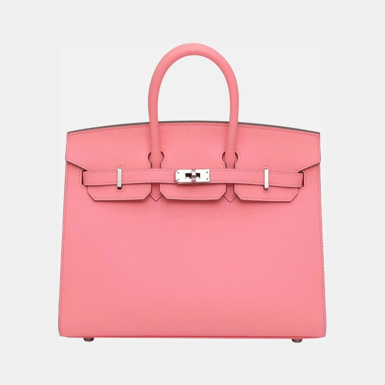 Hermès Birkin 25 Rose Confetti Epsom PHW Sellier