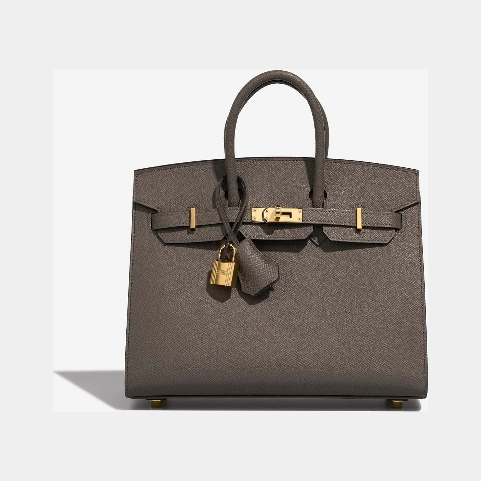 Hermès Birkin 25 Epsom Gris Etain GHW