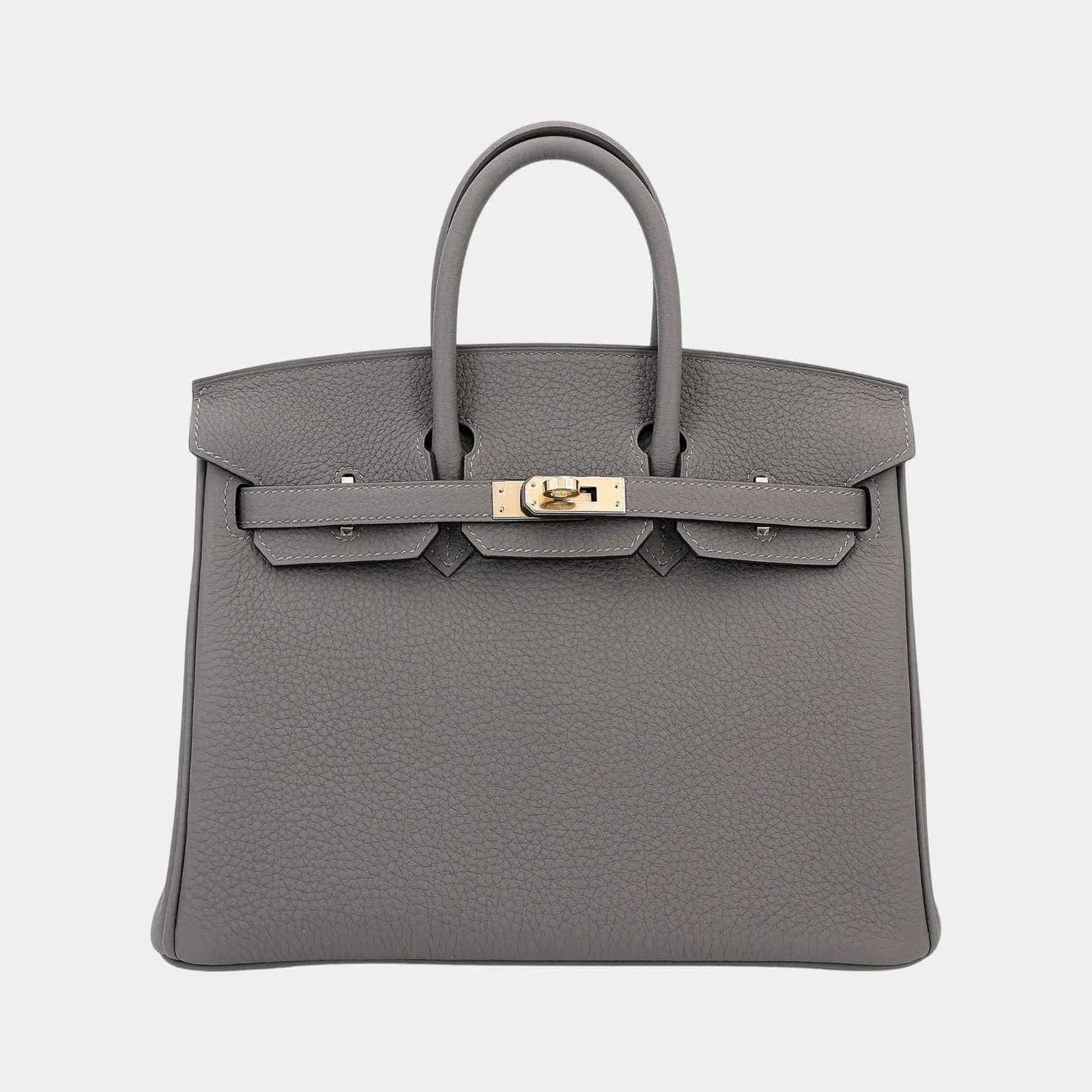 Hermès Birkin 25 Togo Gris Meyer PBHW