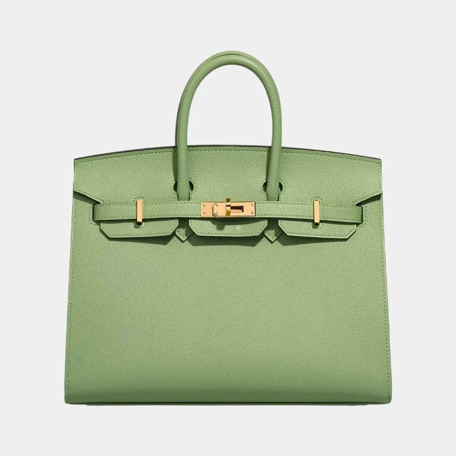 Hermès Birkin 25 Epsom Vert Criquet GHW