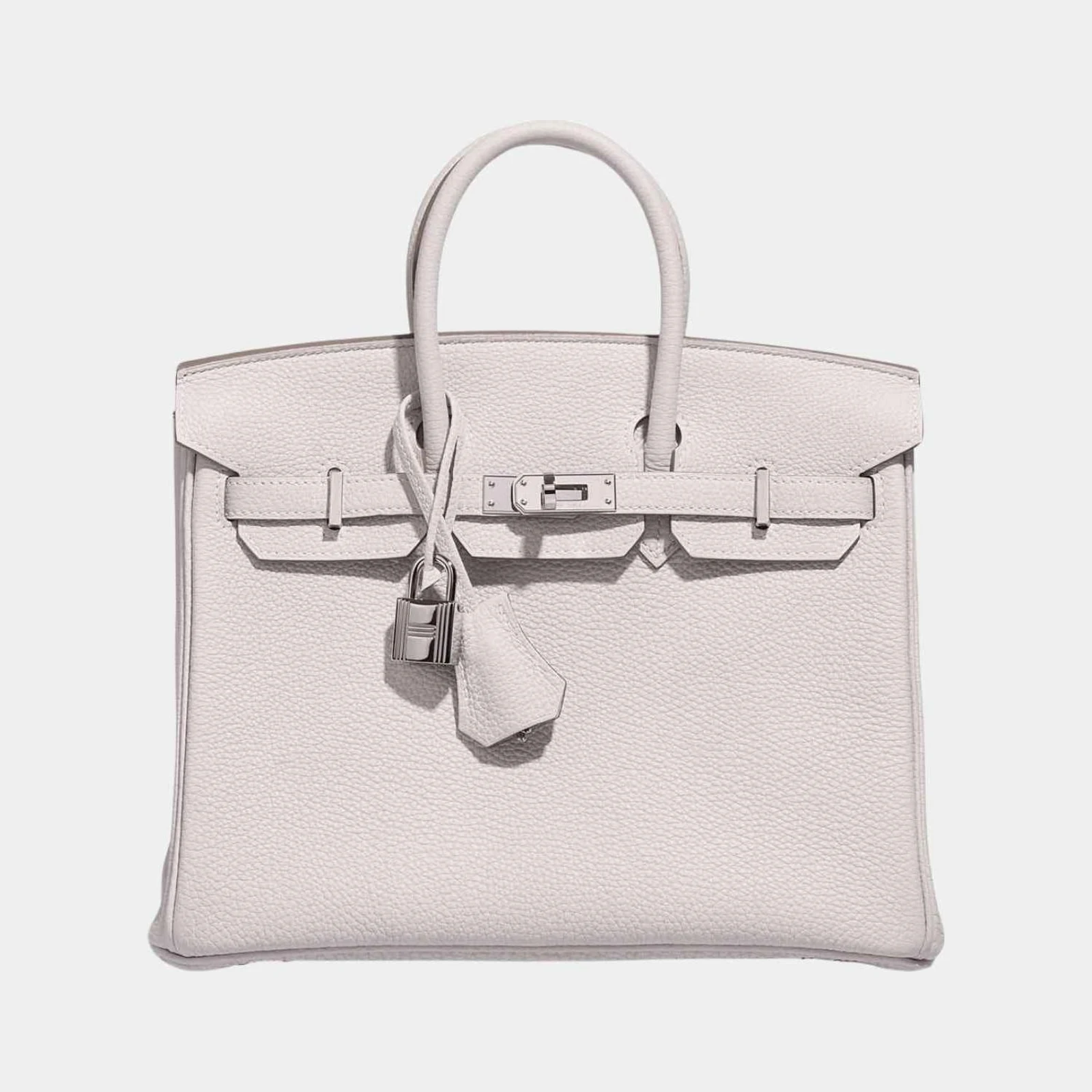 Hermès Birkin 25 Togo Gris Pale PHW