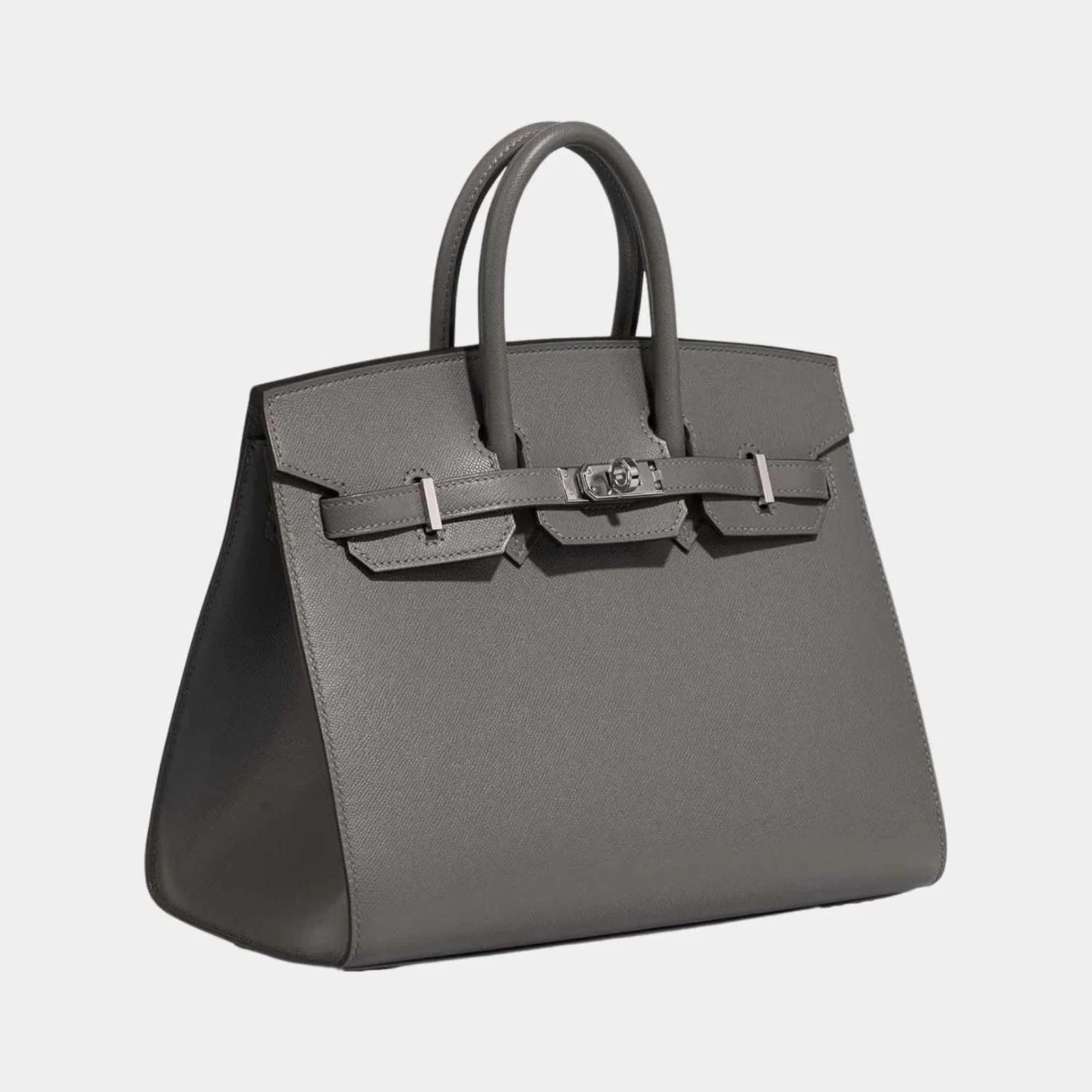 Hermès Birkin 25 Madame Sellier Gris Meyer PHW