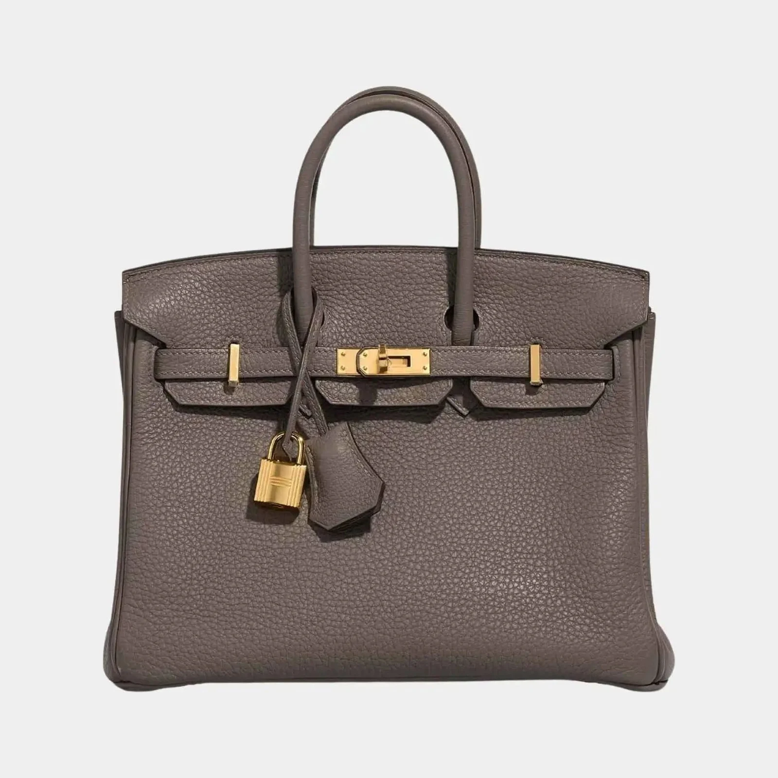 Hermès Birkin 25 Togo Gris Meyer GHW