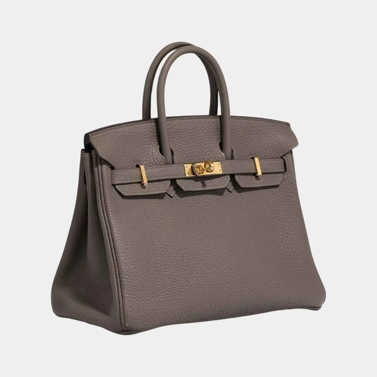 Hermès Birkin 25 Togo Gris Meyer GHW