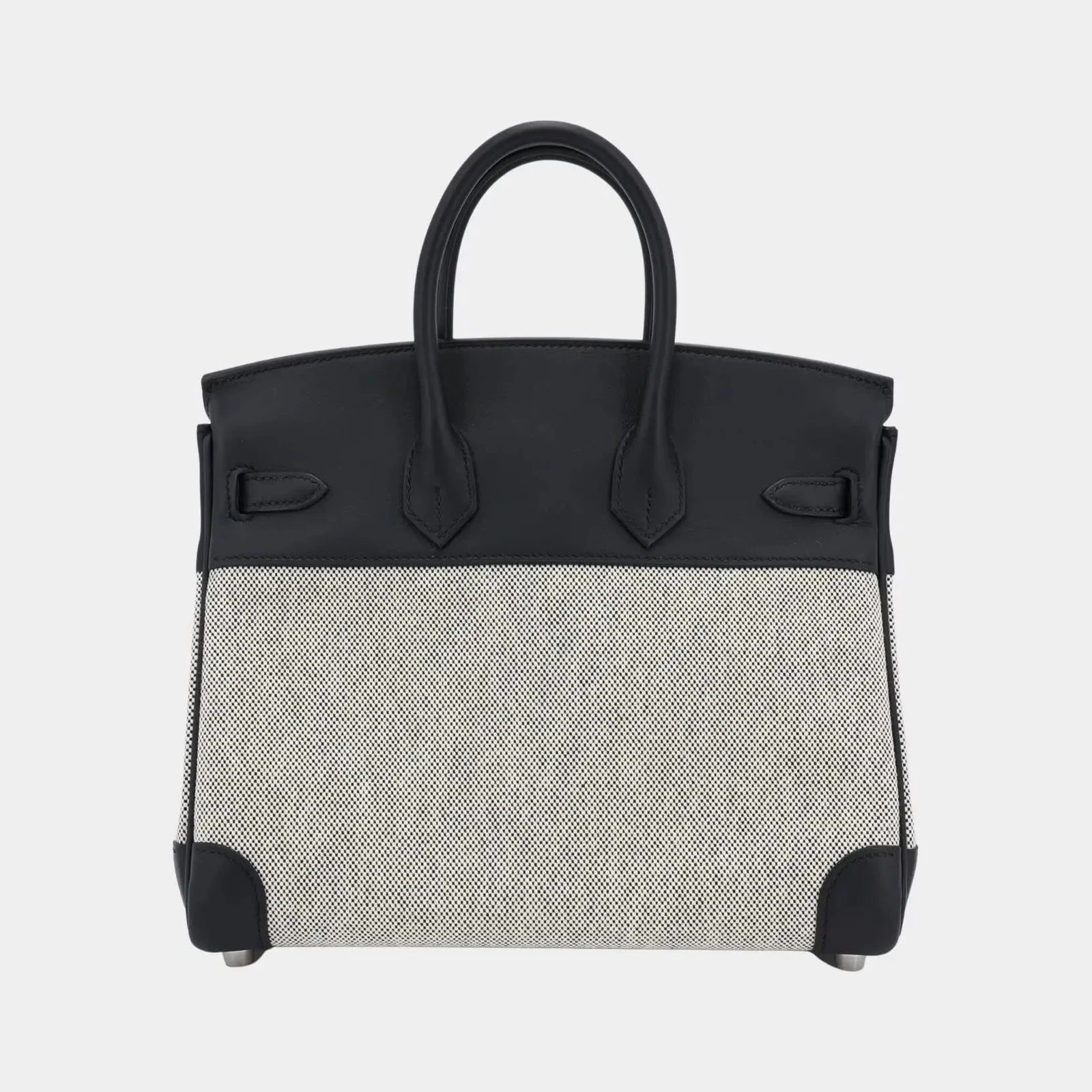 Hermès Birkin 25 Canvas-Swift Black PHW