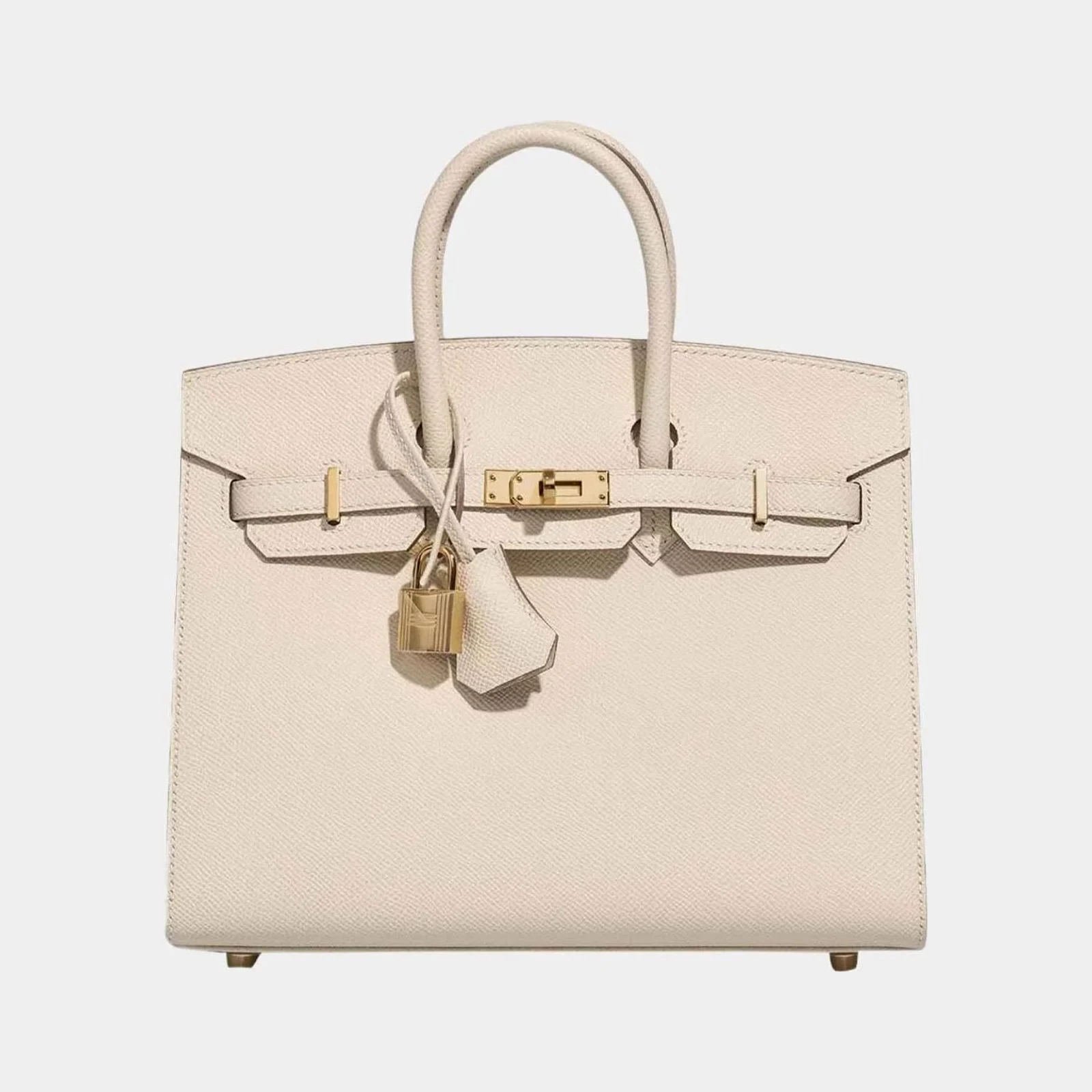 Hermès Birkin 25 Epsom Craie GHW