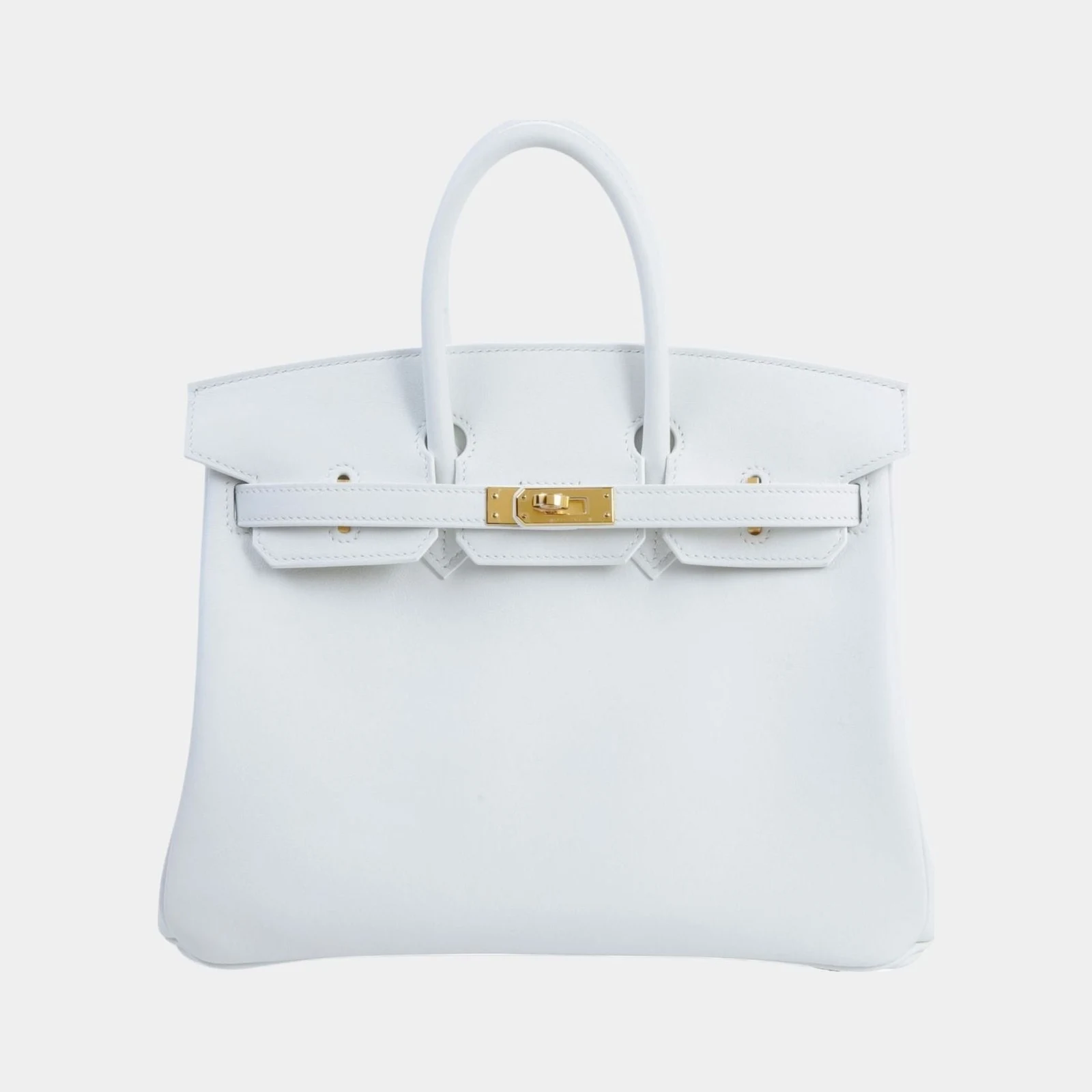 Hermès Birkin 25 Swift New White GHW
