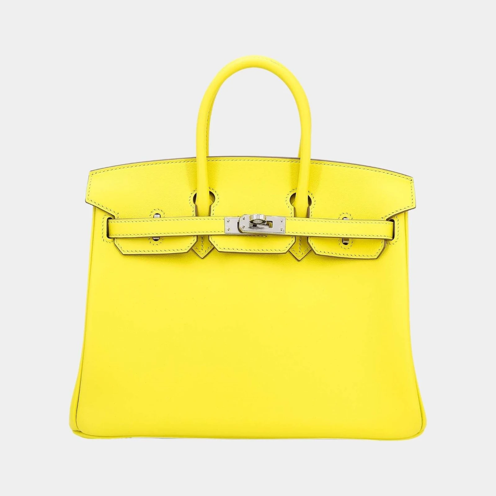 Hermès Birkin 25 Swift Lime PHW