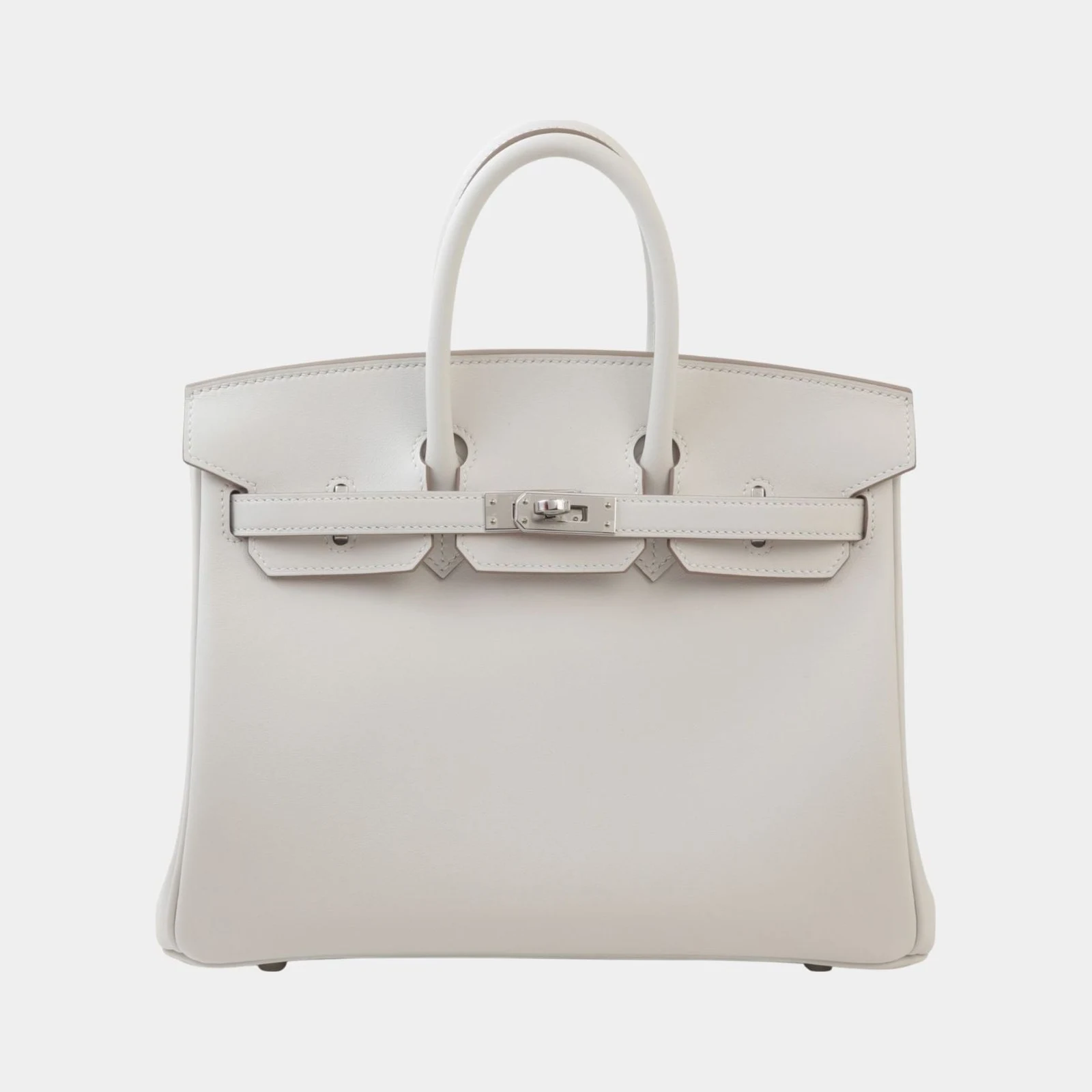 Hermès Birkin 25 Swift Gris Pale PHW