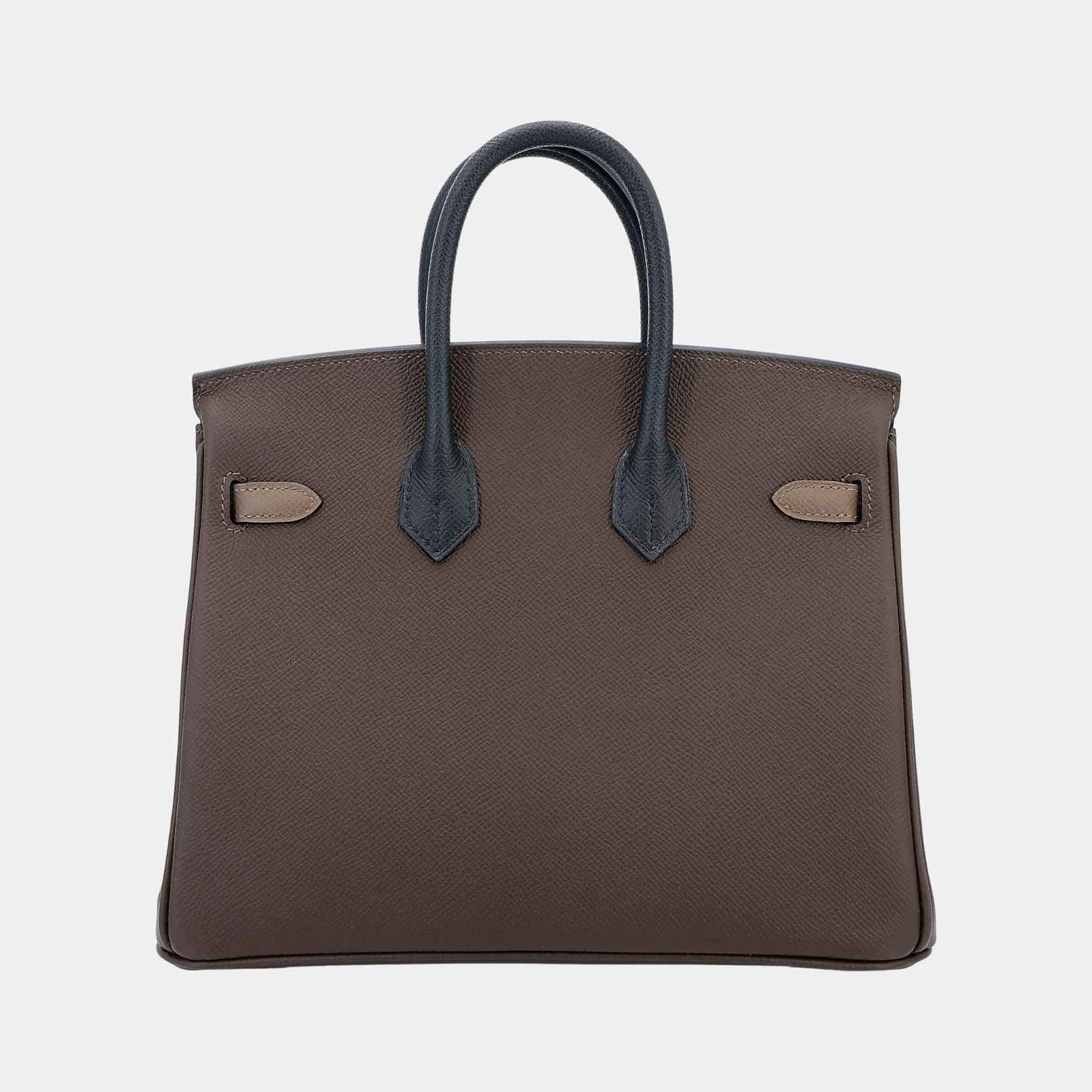 Hermès Birkin 25 Epsom Ecorce/Etoupe/Black PHW