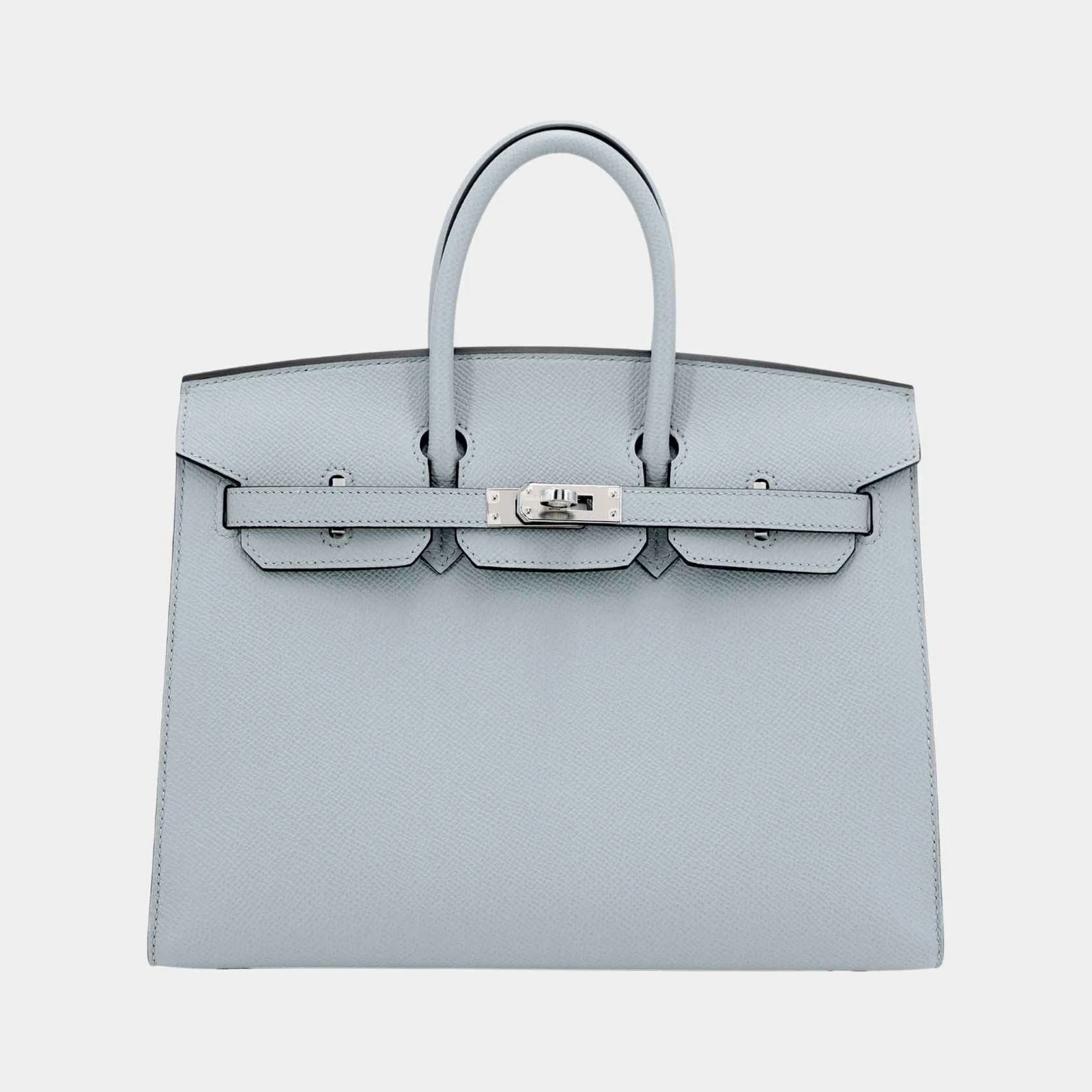 Hermès Birkin 25 Epsom Sellier Bleu Glacier PHW