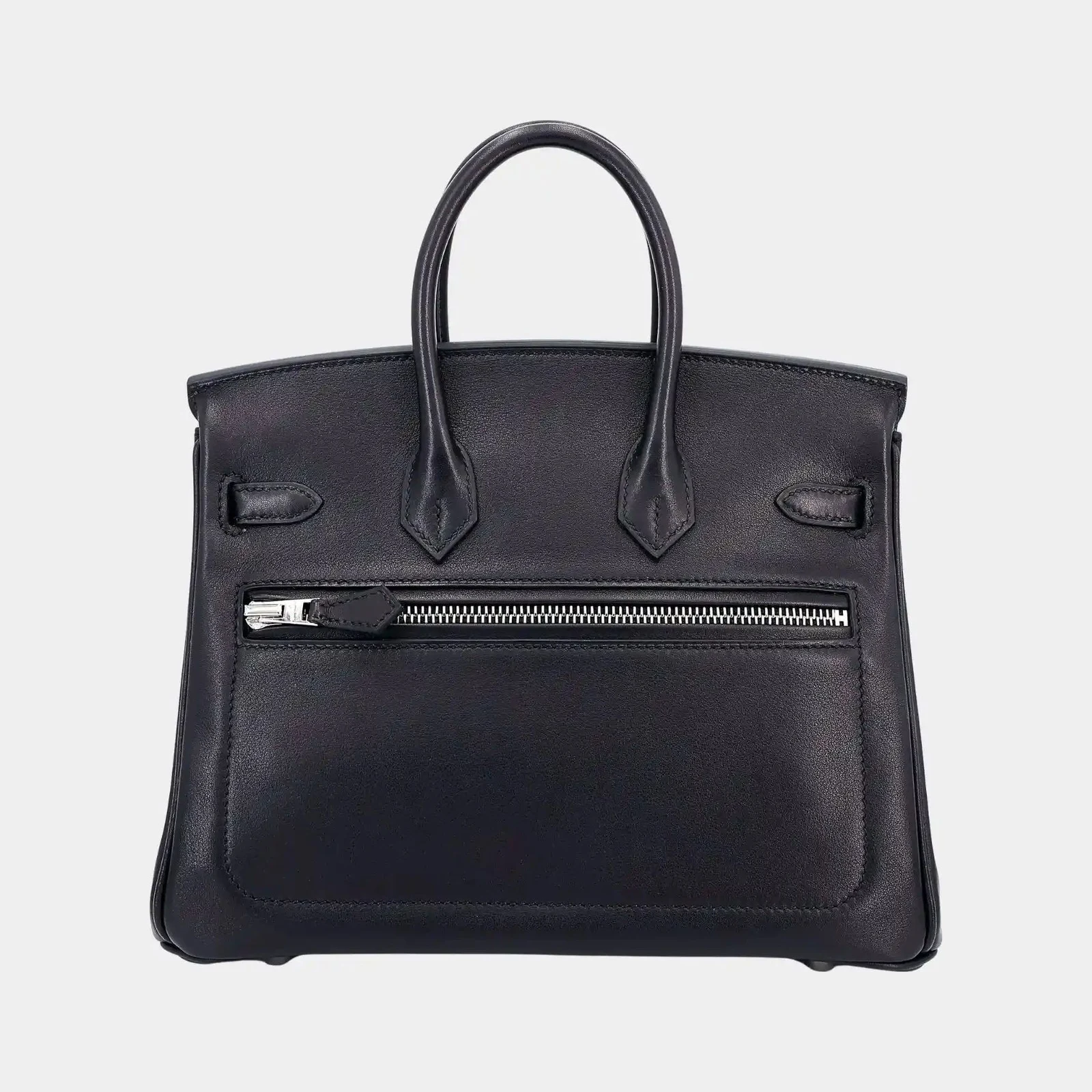 Hermès Birkin 25 Rock Limited Edition Volupto Calfskin Black PHW