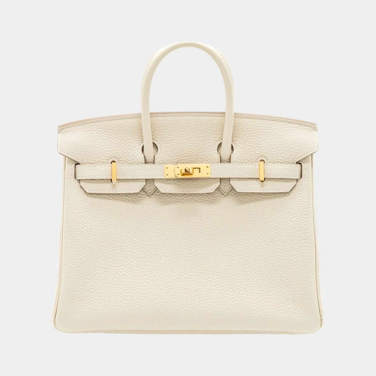 Hermès Birkin 25 Togo Craie GHW