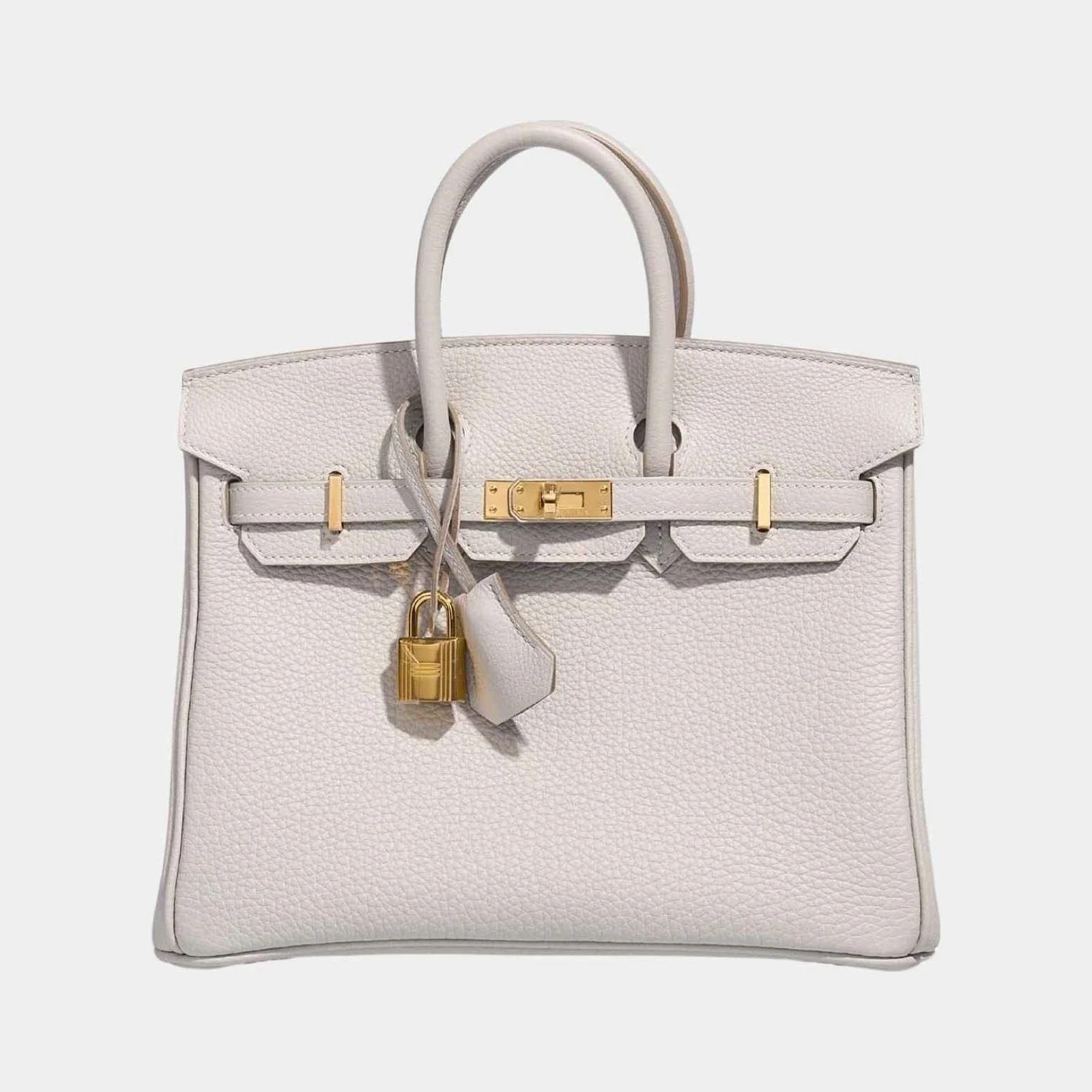 Hermès Birkin 25 Togo Gris Perle GHW