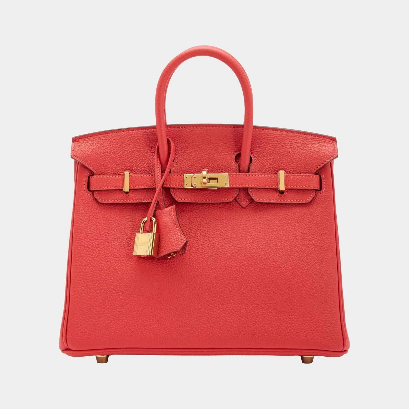 Hermès Birkin 25 Togo Tomato Rouge GHW