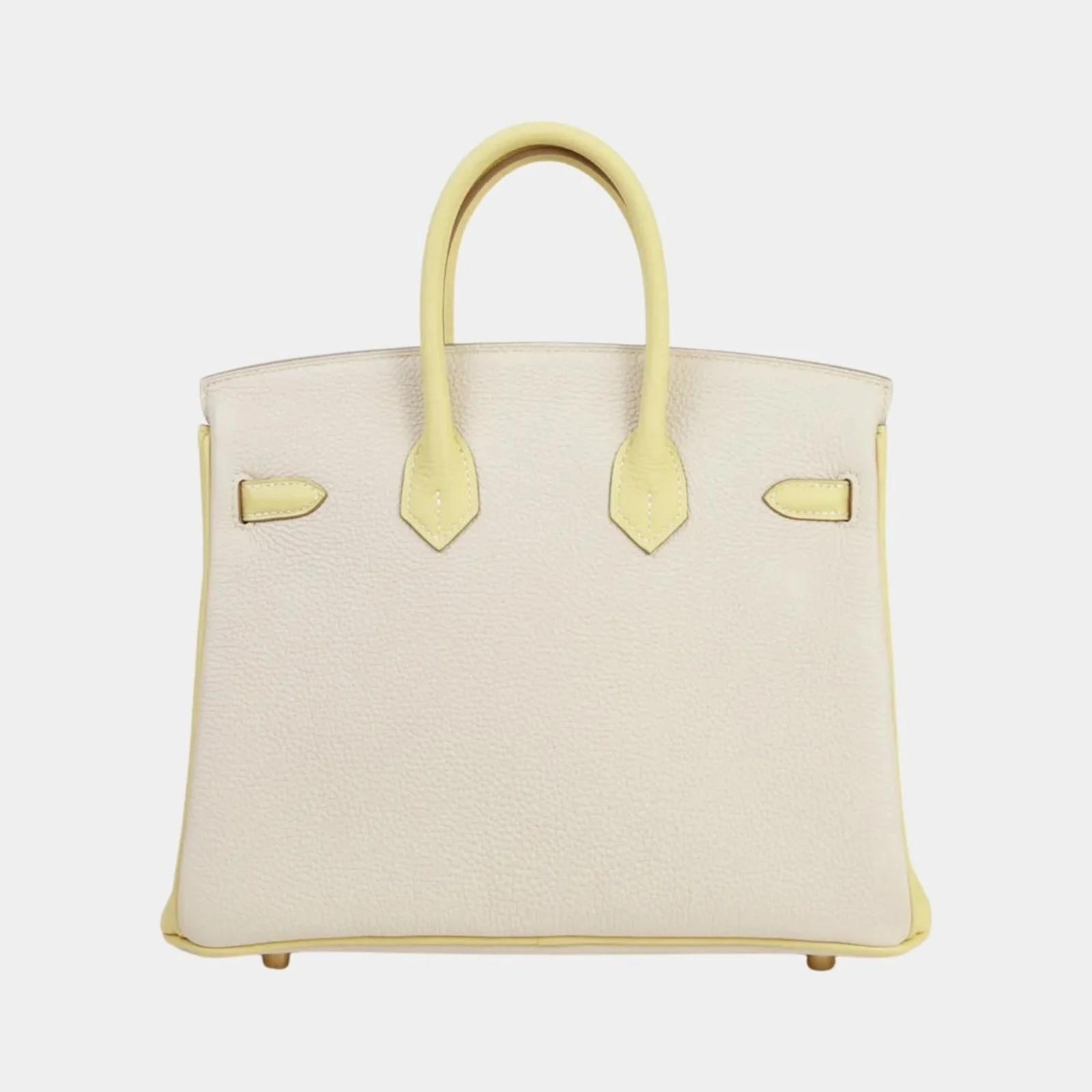 Hermès Birkin 25 HSS Togo Craie/Jaune Poussin PBHW