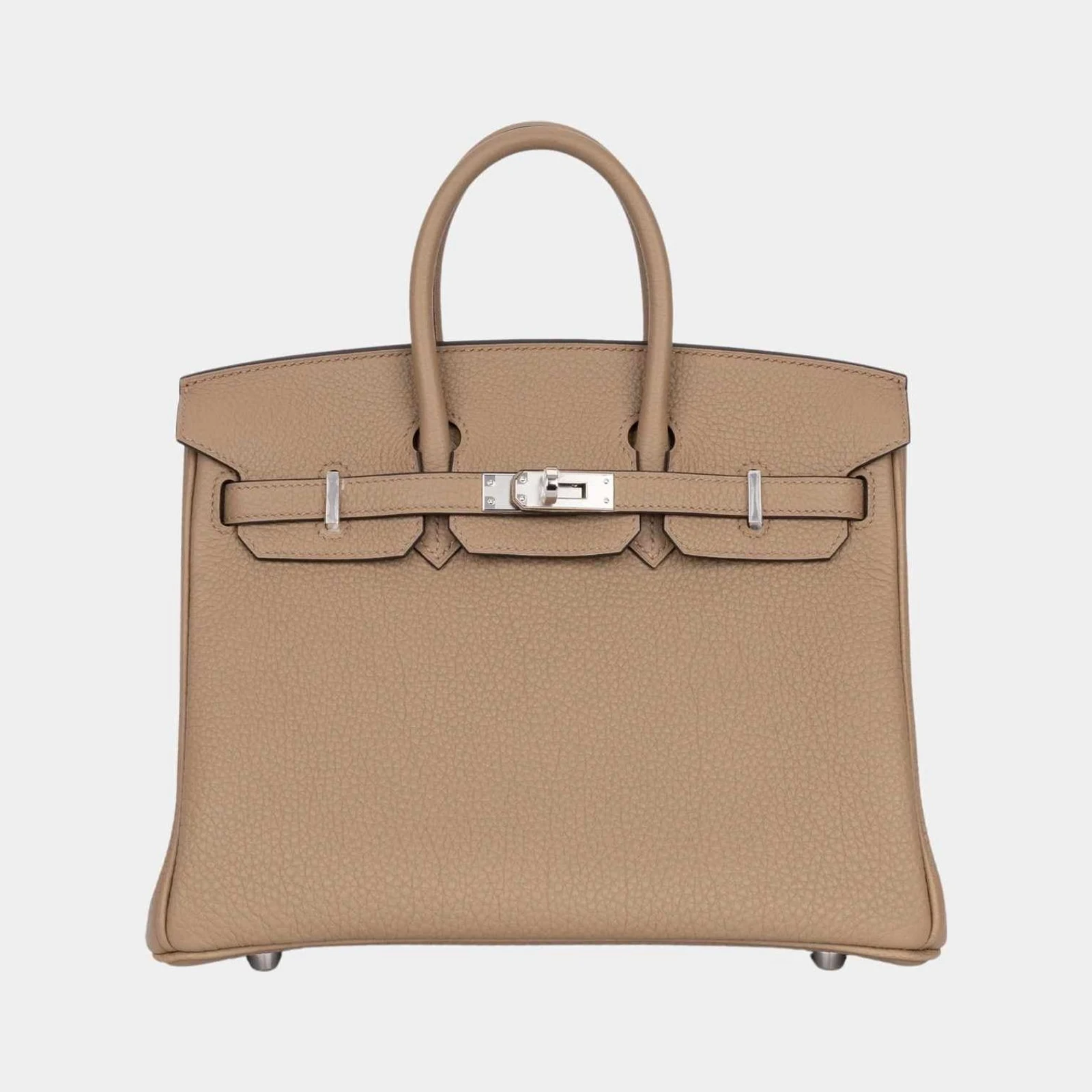 Hermès Birkin 25 Togo Beige Marfa PHW