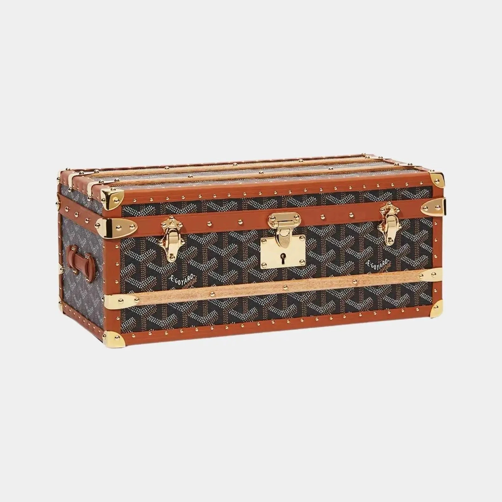 Goyard 352 Case with Two Trunk Clasps
