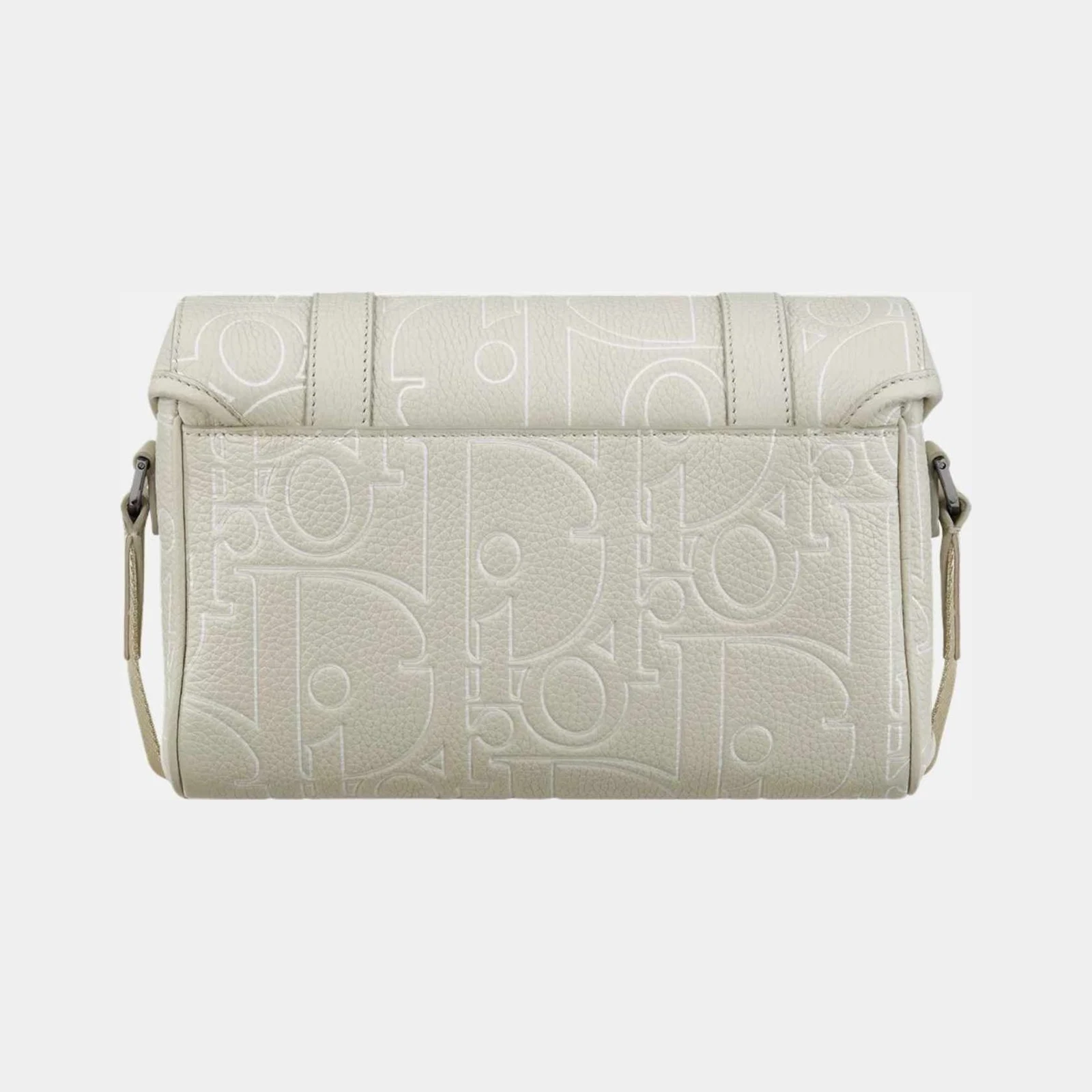 Dior Hit The Road Messenger Flap Bag in Grained Calfskin