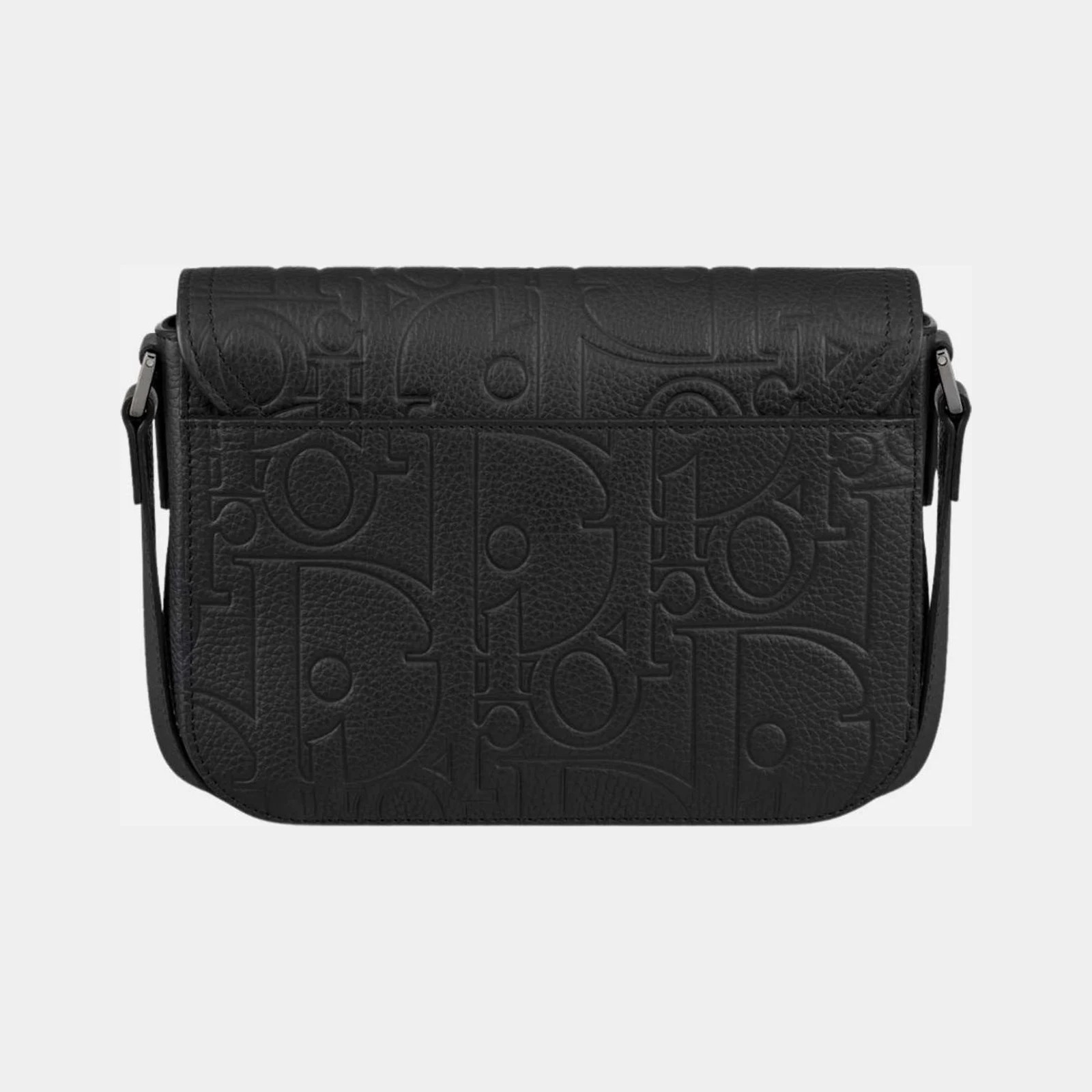 Dior Small Saddle Messenger Bag With Flap In Leather And Calfskin