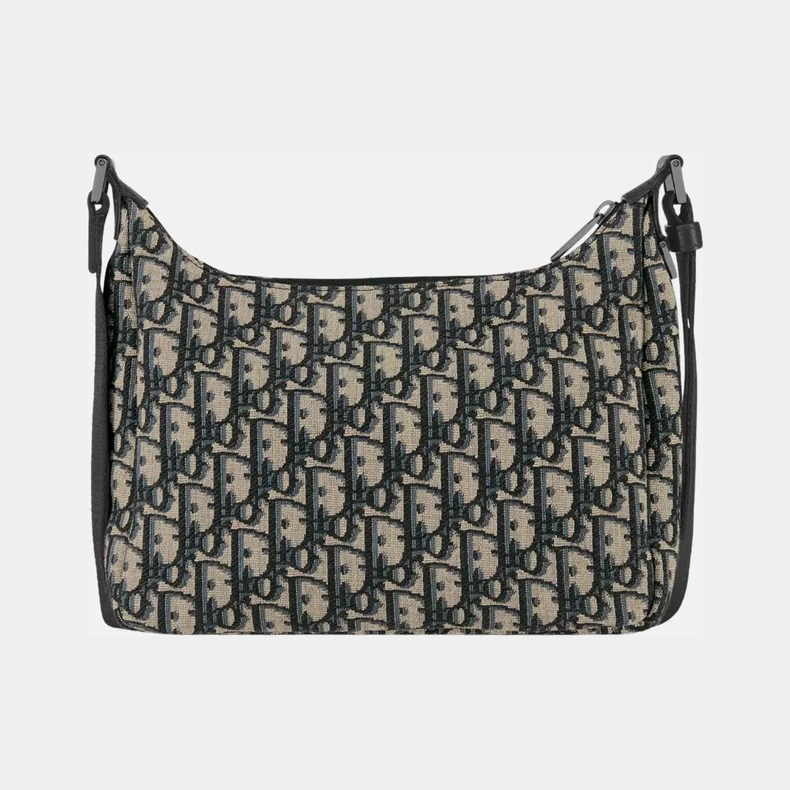 Dior Small Rider Soft Hobo Bag In Oblique Jacquard