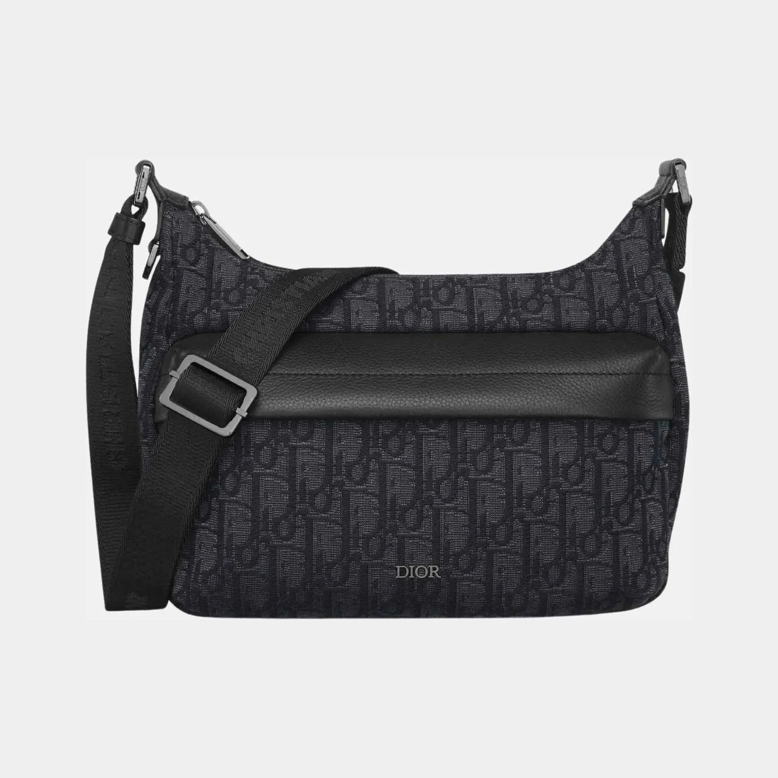 Dior Small Rider Soft Hobo Bag In Oblique Jacquard