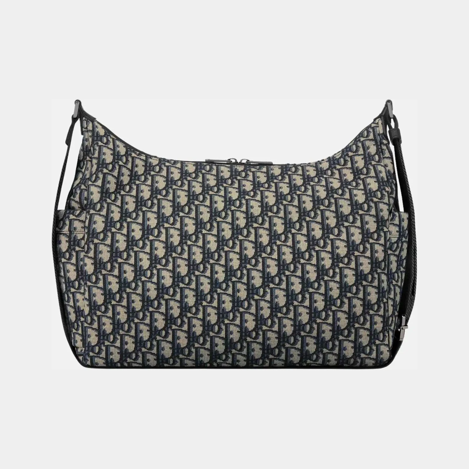 Dior Medium Rider Soft Hobo Bag in Oblique and Grained Calfskin