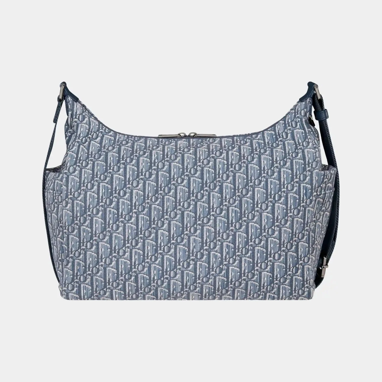 Dior Medium Rider Soft Hobo Bag in Oblique and Grained Calfskin