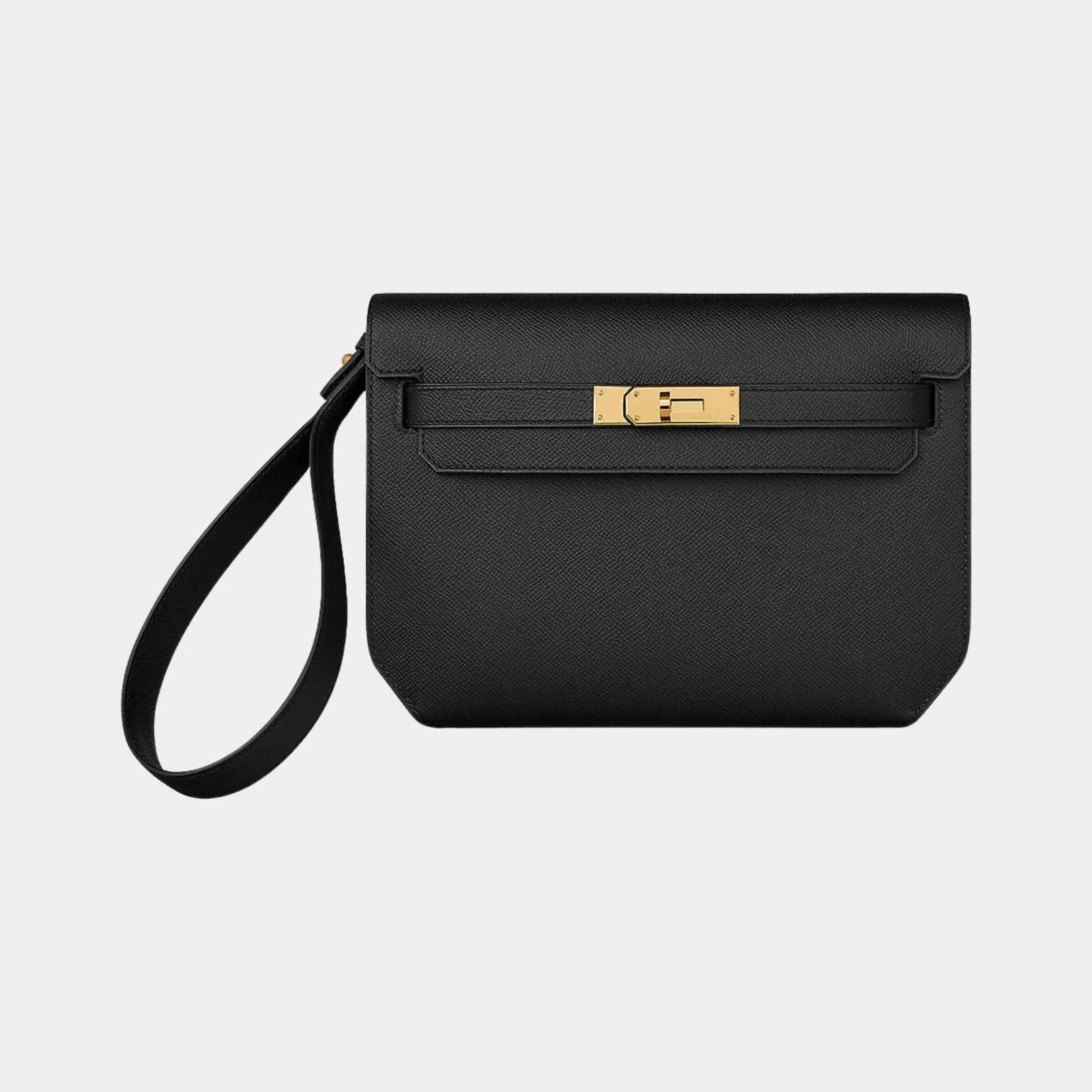 Hermès Kelly Depeches 25 Black GHW