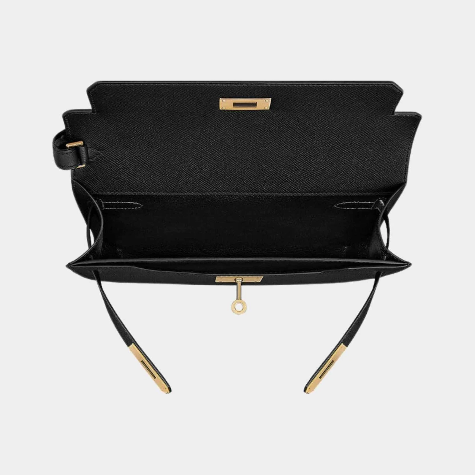 Hermès Kelly Depeches 25 Black GHW