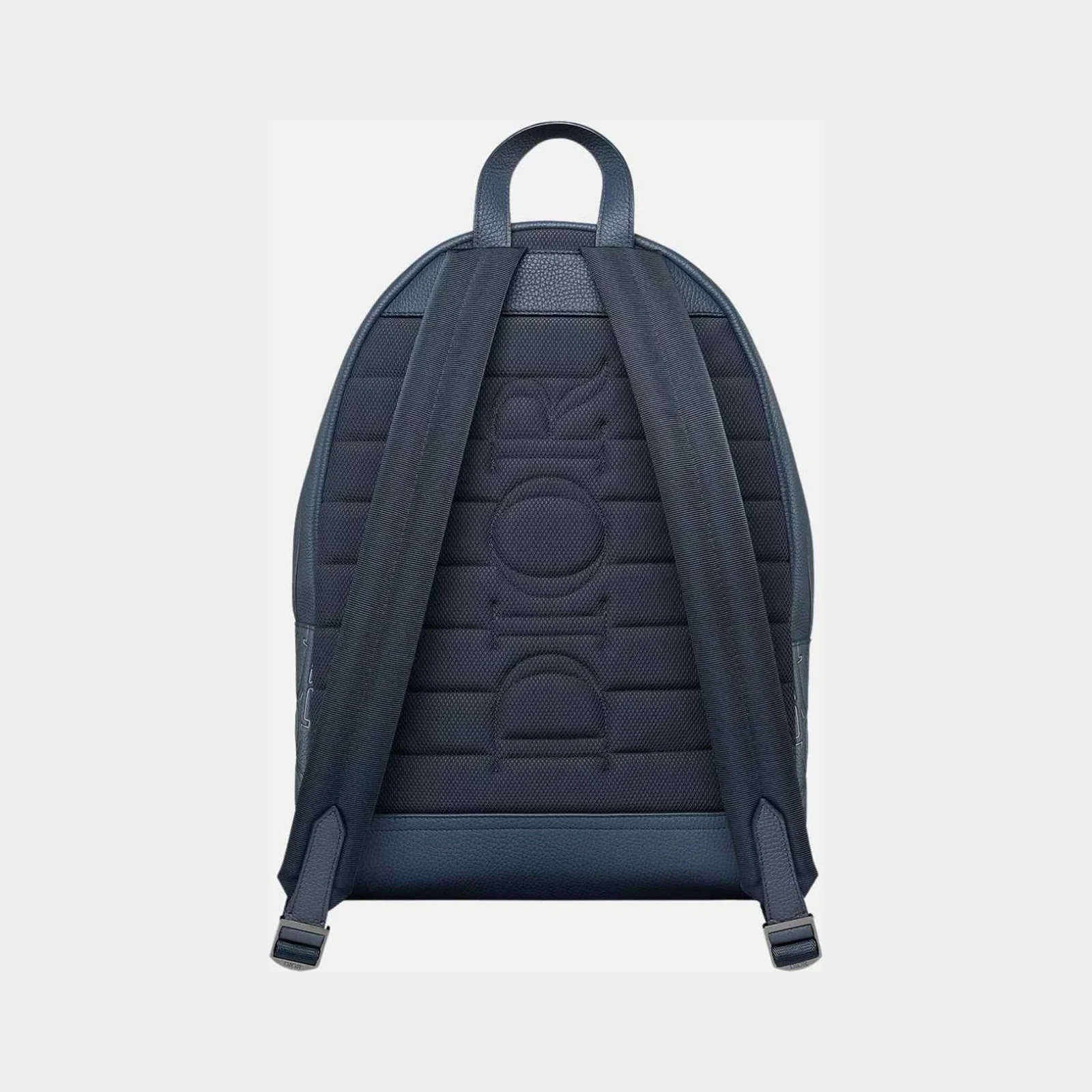 Dior Rider 2.0 Zipped Backpack in Outline and Grained Calfskin
