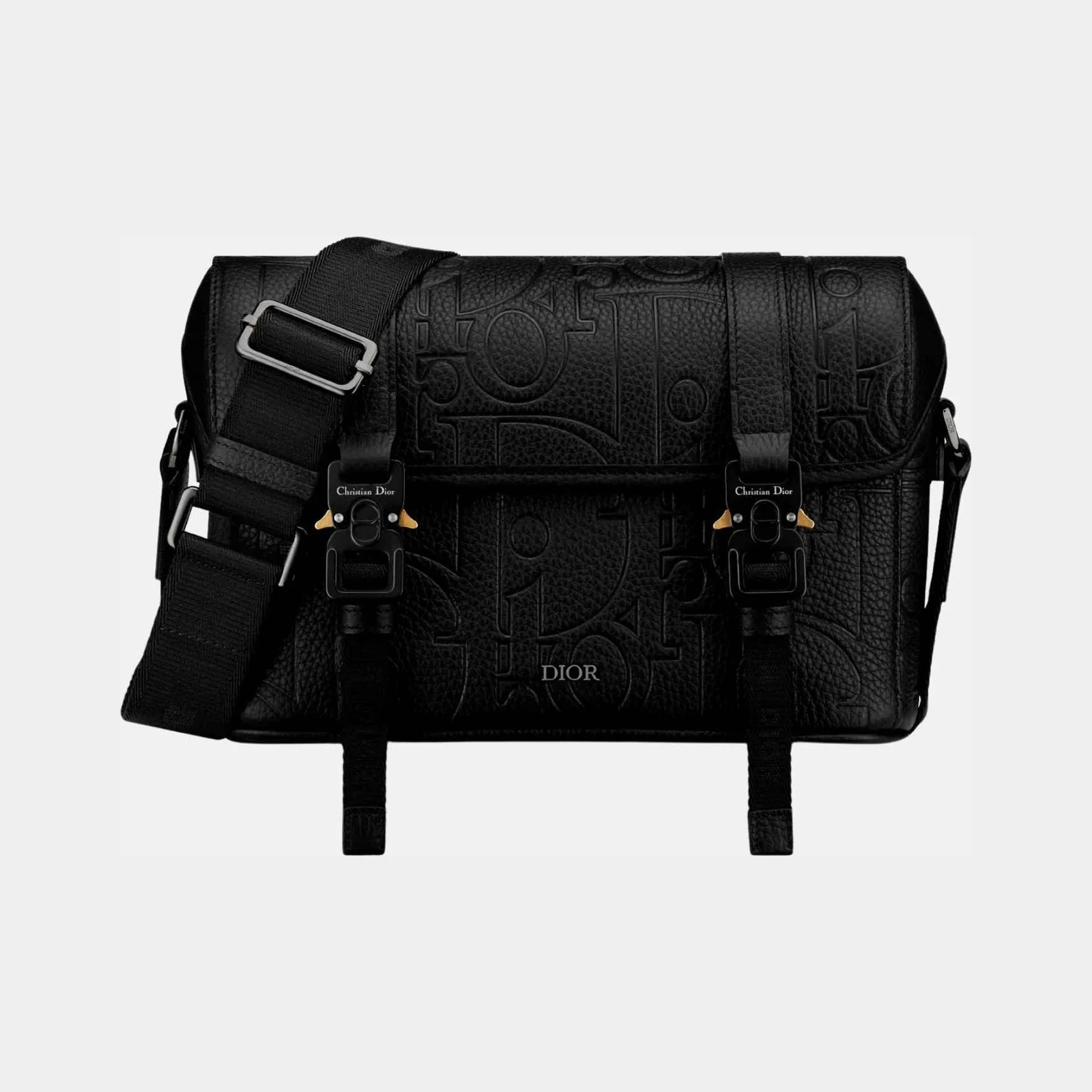 Dior Hit The Road Messenger Bag In Gravity Leather