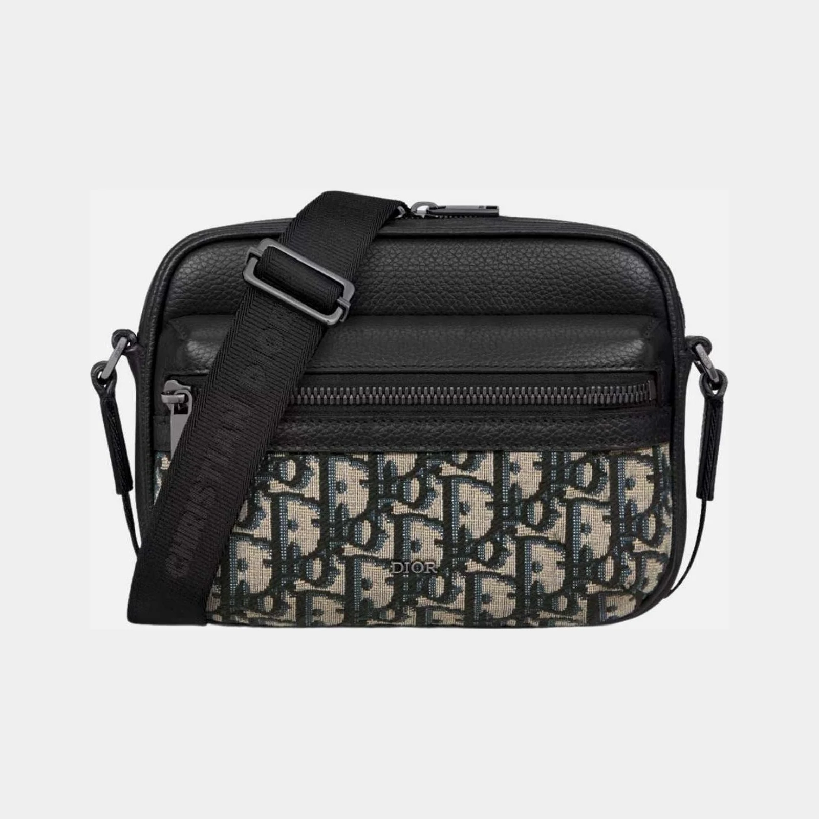 Dior Mini Rider 2.0 Messenger in Oblique and Grained Calfskin