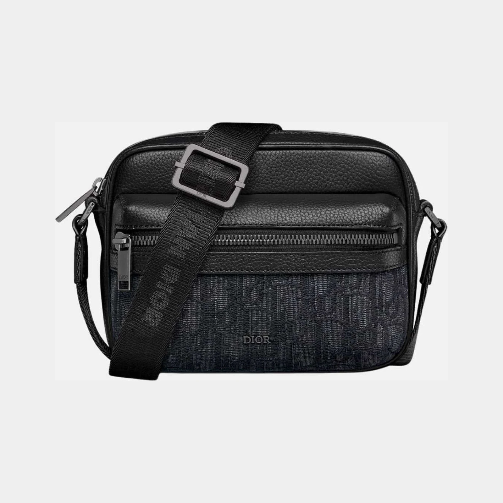Dior Mini Rider 2.0 Messenger in Oblique and Grained Calfskin