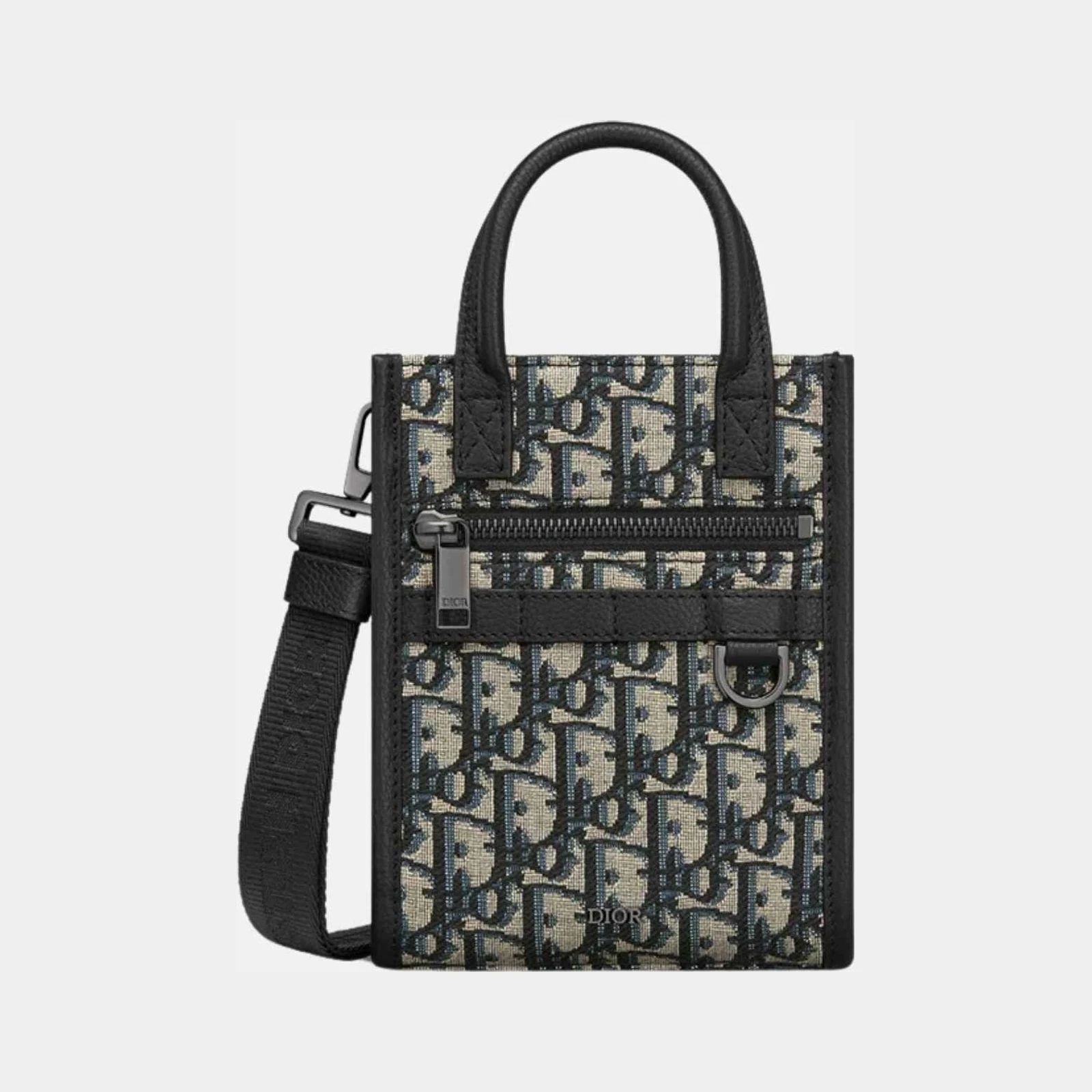 Dior Safari North-South Mini Tote Bag In Grained Calfskin