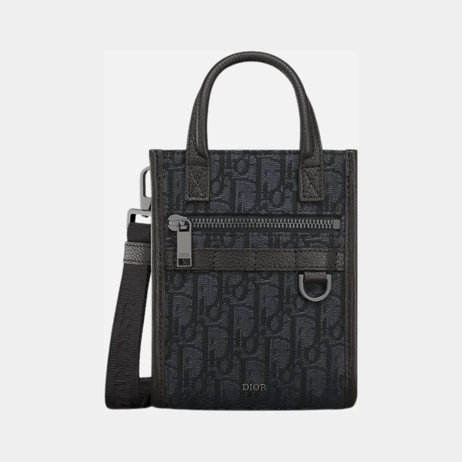 Dior Safari North-South Mini Tote Bag In Grained Calfskin