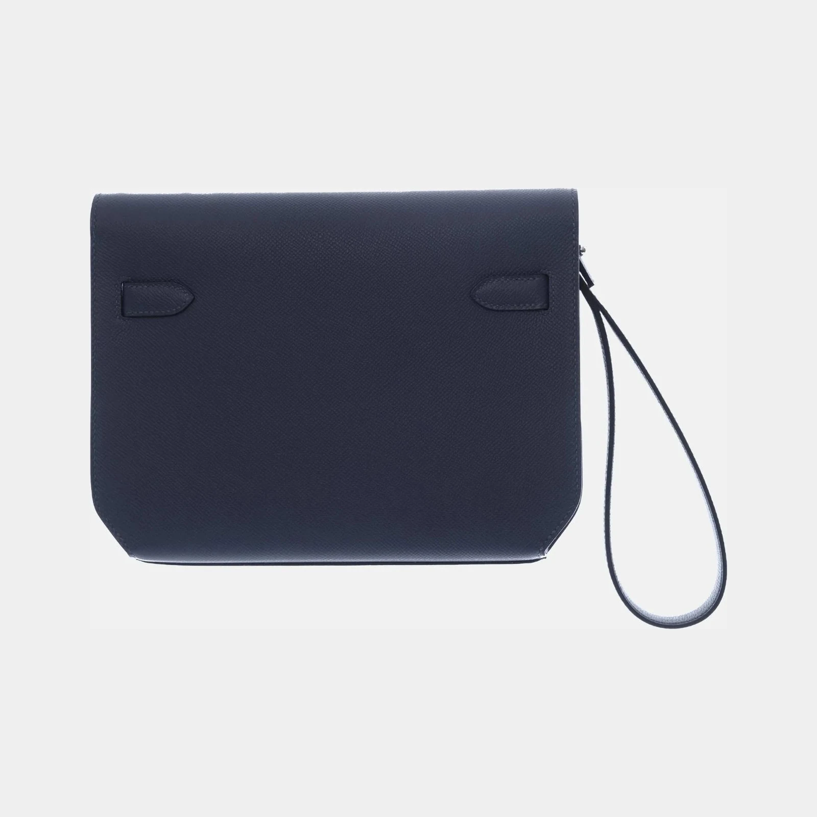 Hermès Kelly Depeches Blue De Presse Epsom PHW