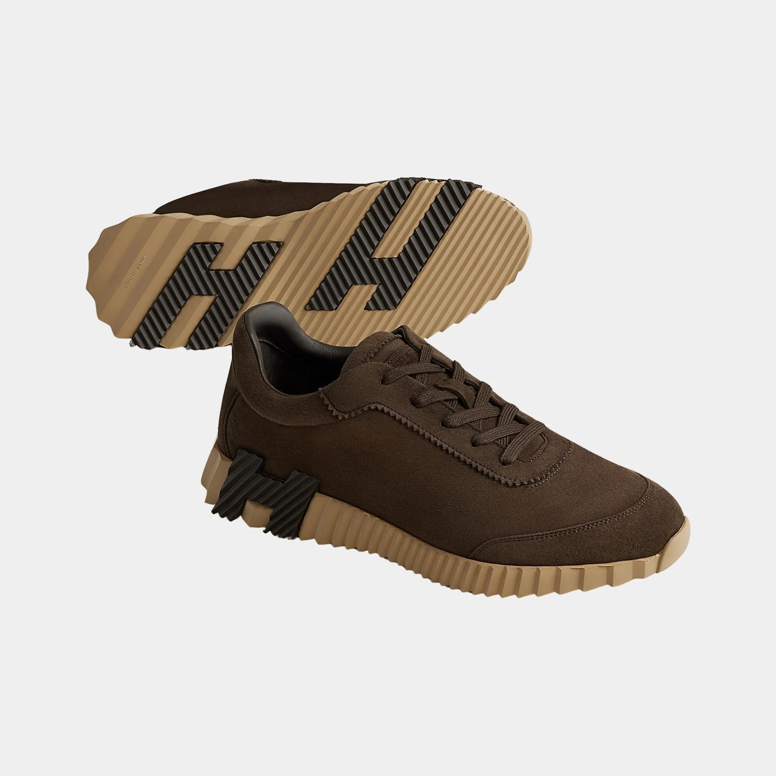 Hermès Bouncing Sneaker in Suede Goatskin
