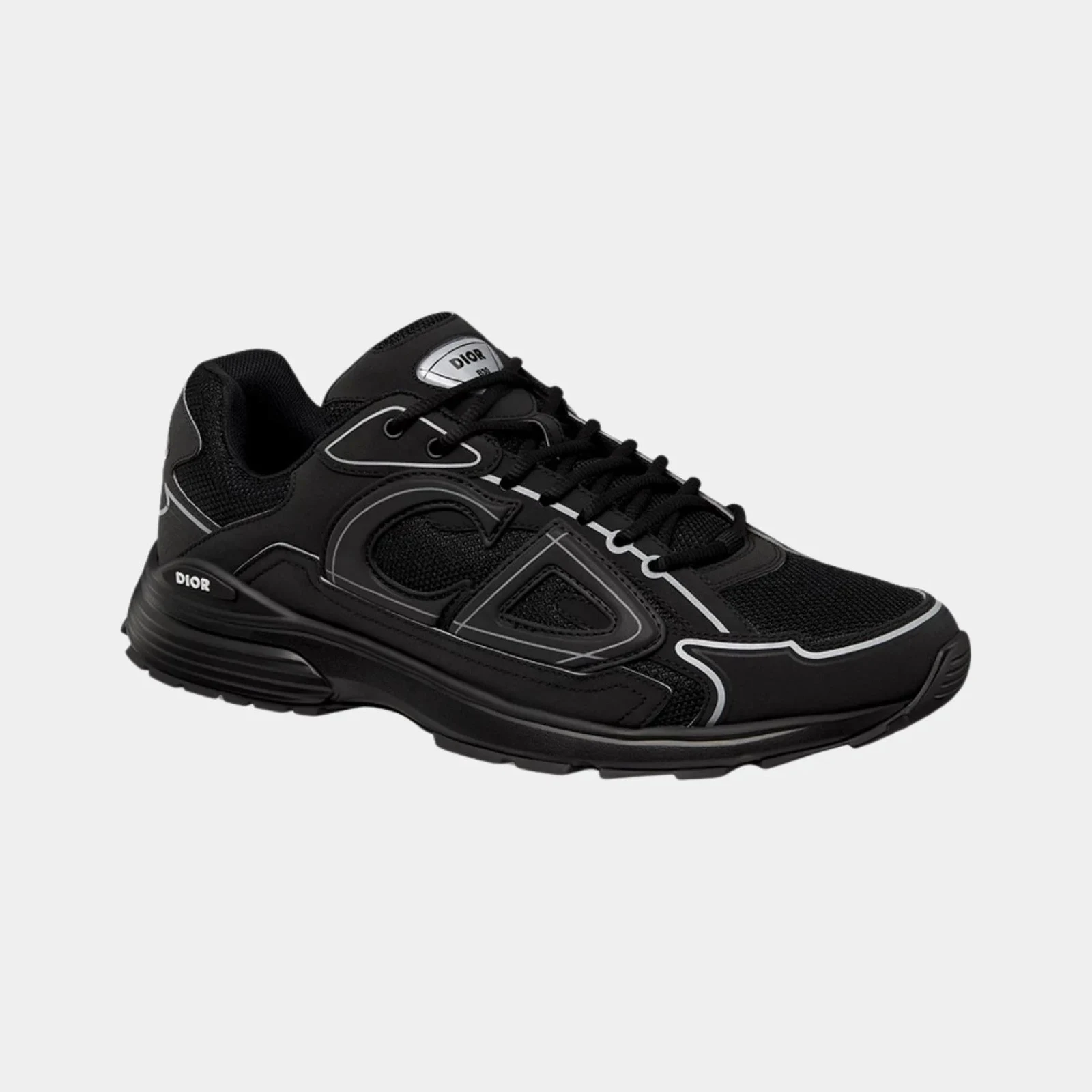 Dior B30 Countdown Sneaker Black Mesh and Black Technical Fabric