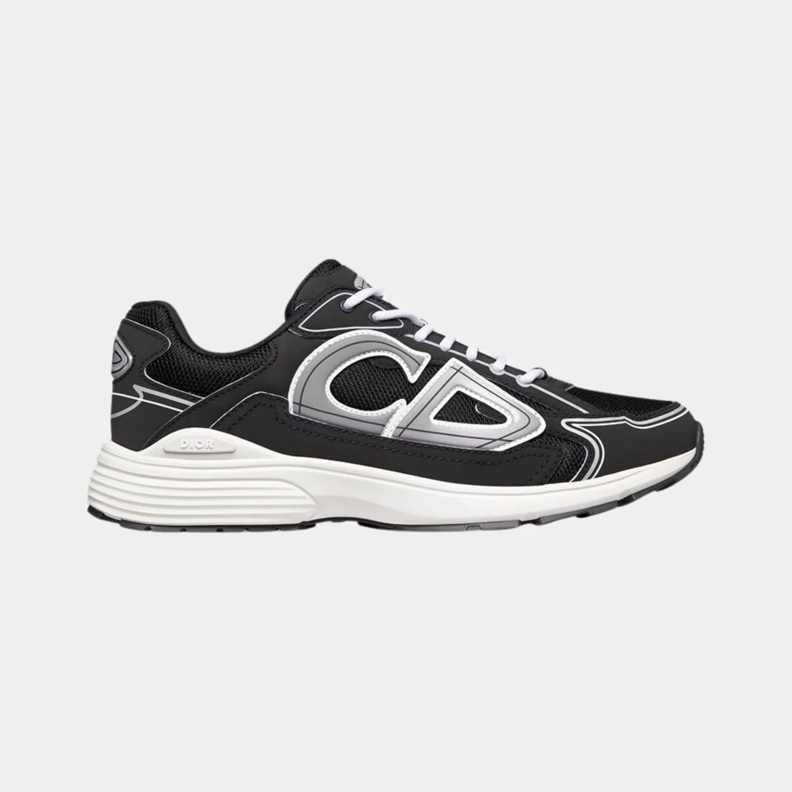 Dior B30 Countdown Sneaker Black Mesh and Technical Fabric