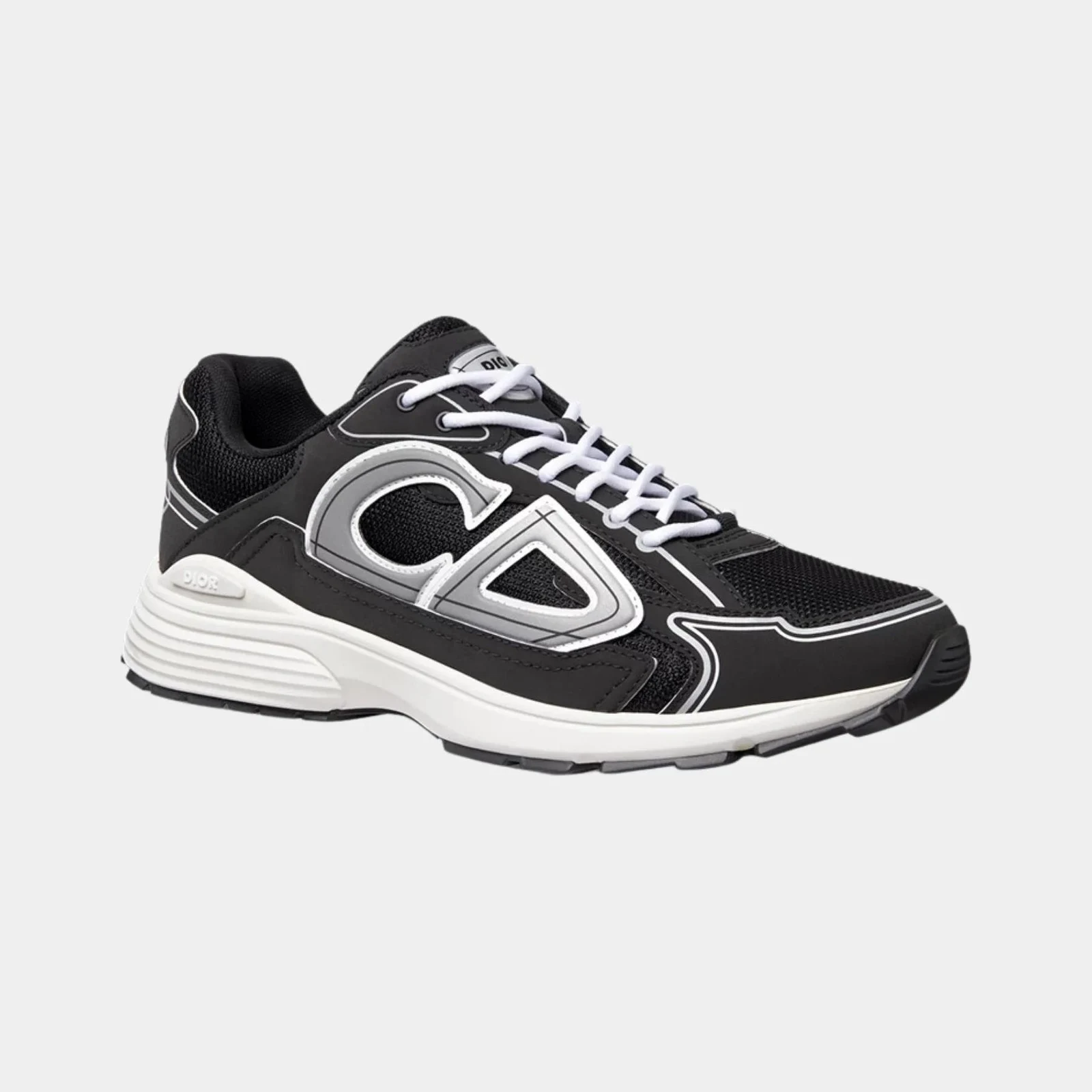 Dior B30 Countdown Sneaker Black Mesh and Technical Fabric