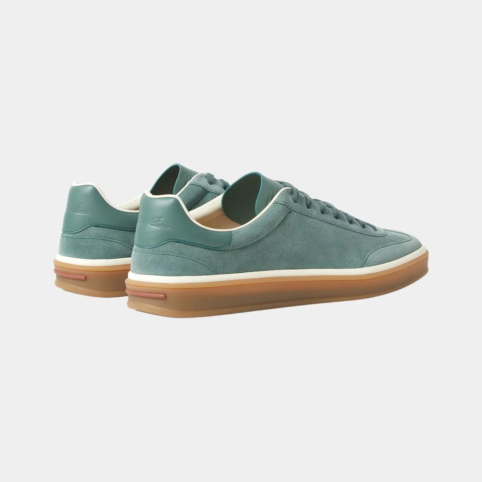 Loro Piana Tennis Walk Sneaker Men Suede Calf Split