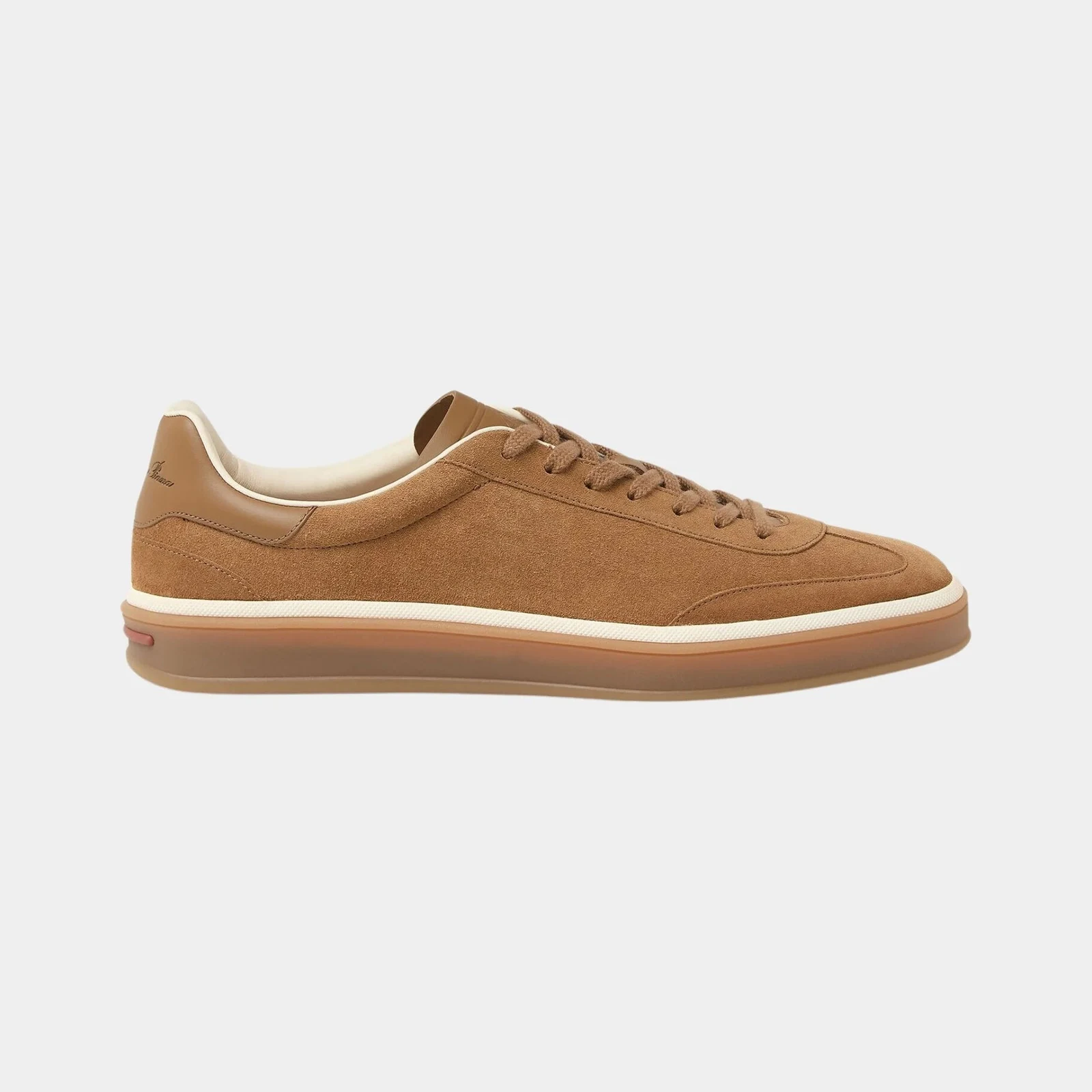 Loro Piana Tennis Walk Sneaker Men Suede Calf Split
