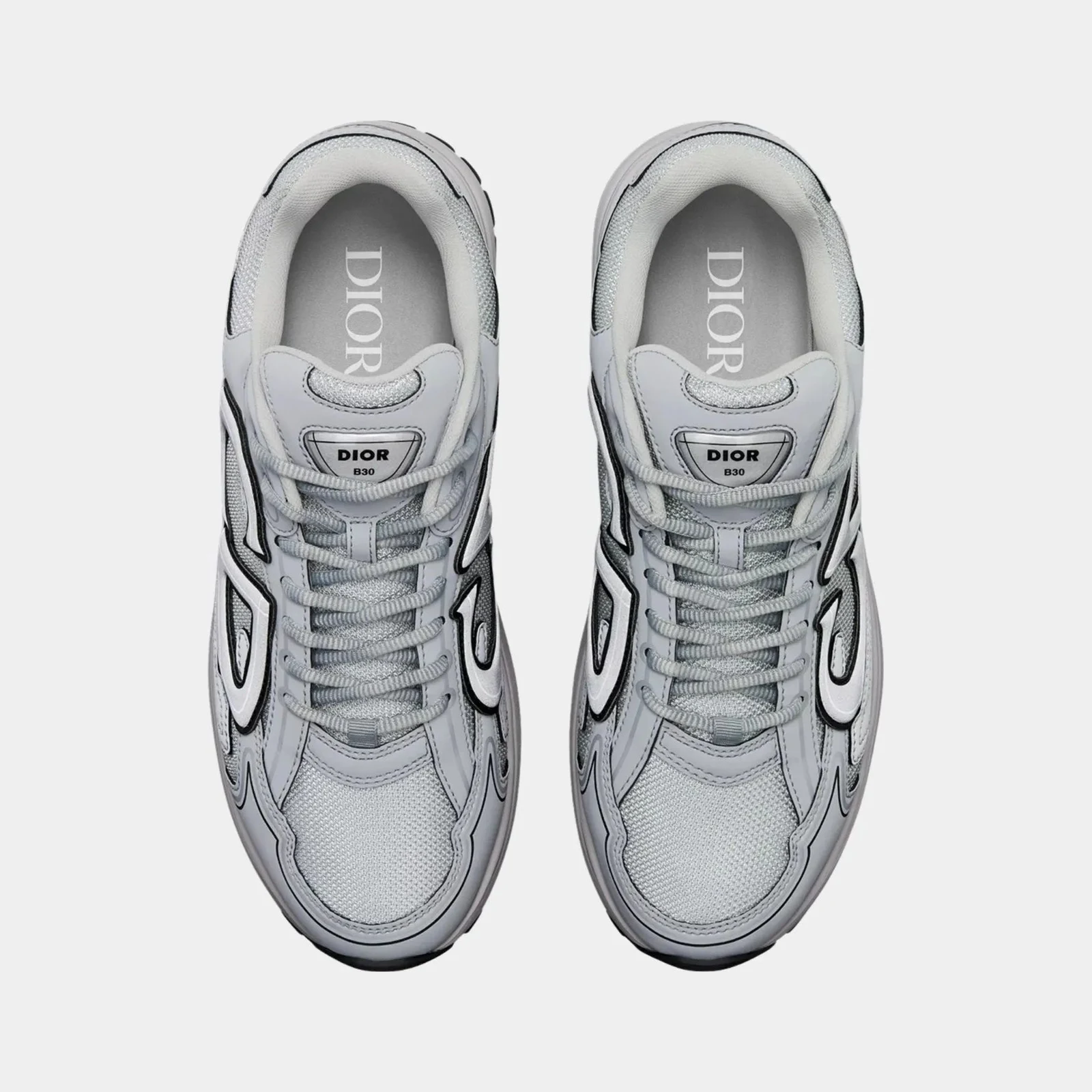 Dior B30 Countdown Sneaker In Mesh And Technical Fabric