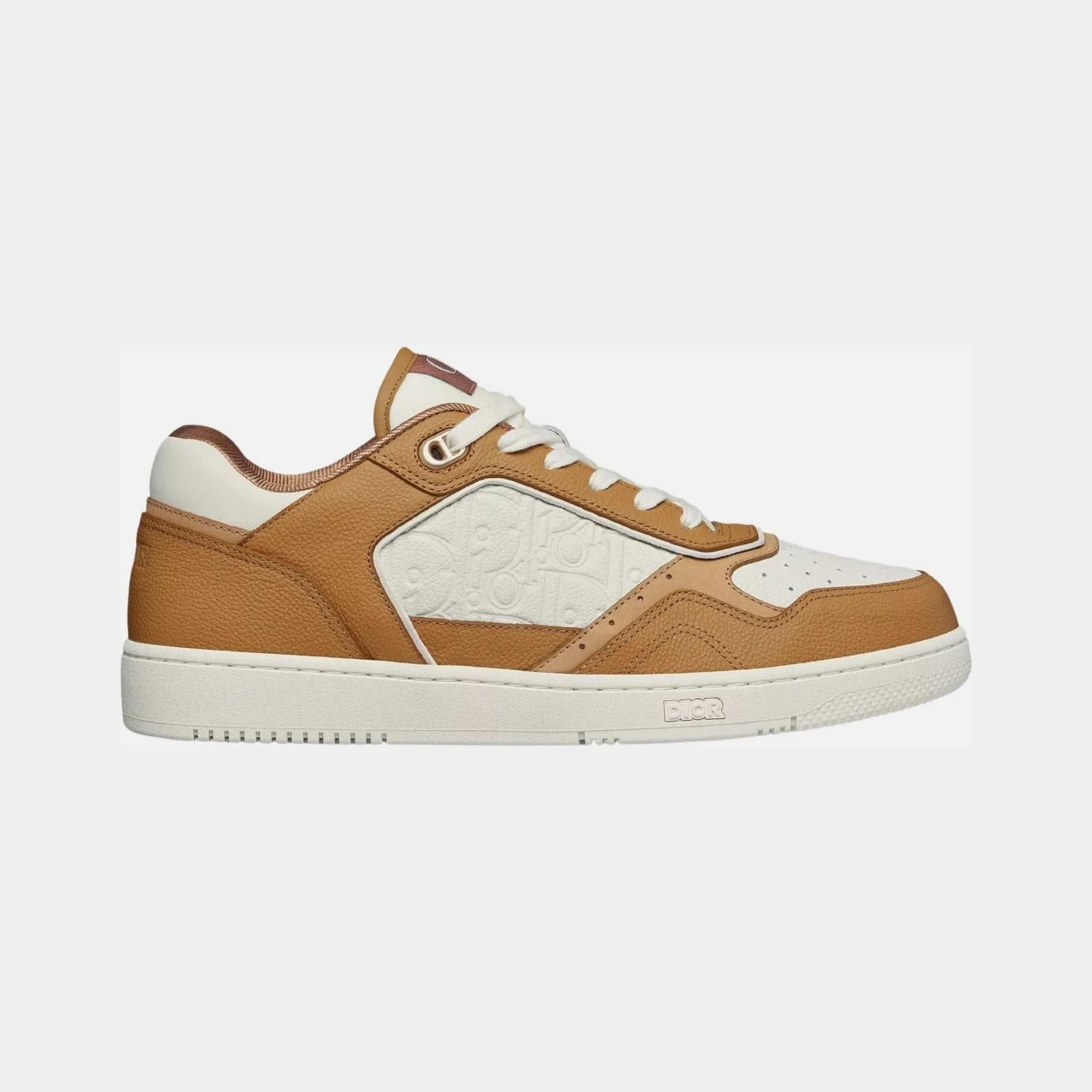 Dior B27 Uptown Low Top Sneaker In Grained Calfskin With Gravity Leather