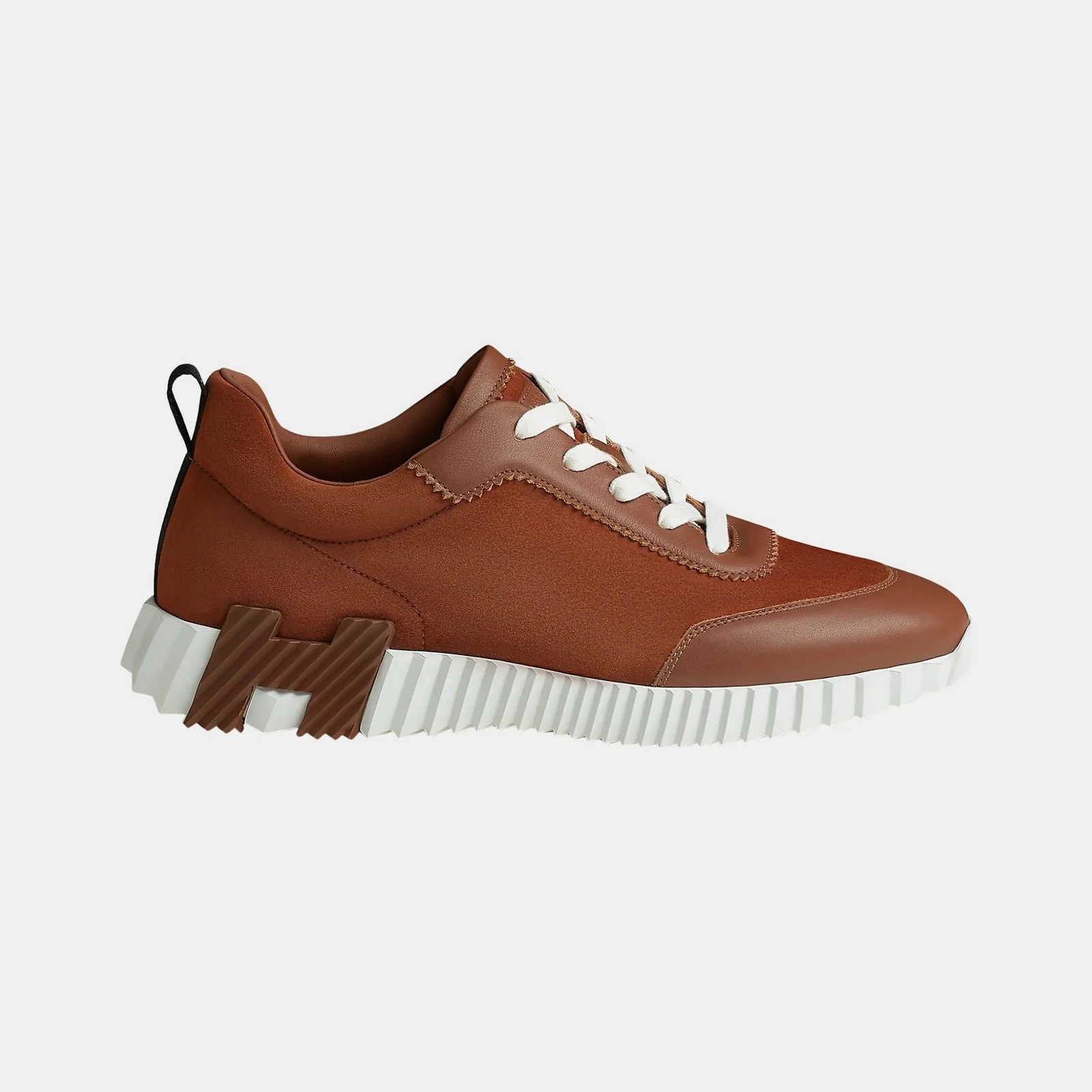 Hermès Bouncing Sneaker Suede and Calfskin Men