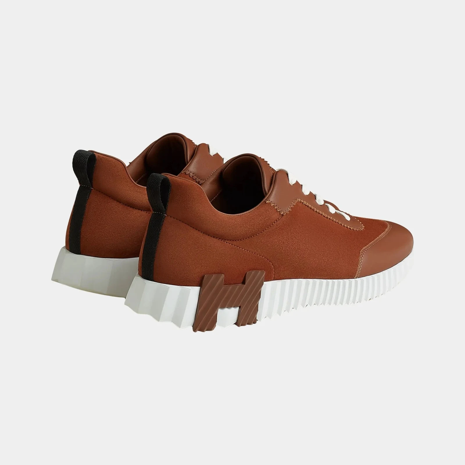 Hermès Bouncing Sneaker Suede and Calfskin Men