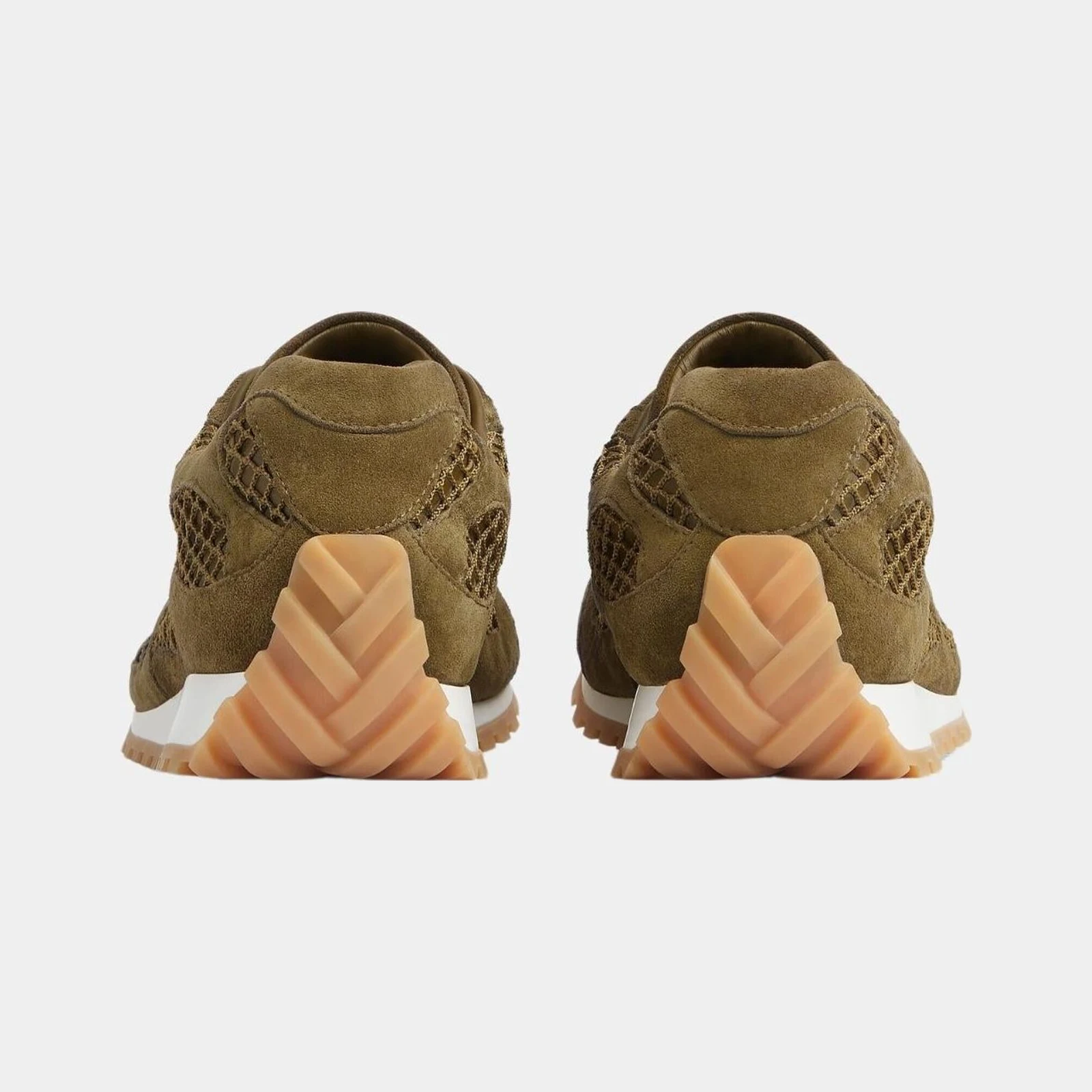 Bottega Veneta Orbit Runner Sneaker Suede and Technical Mesh Men