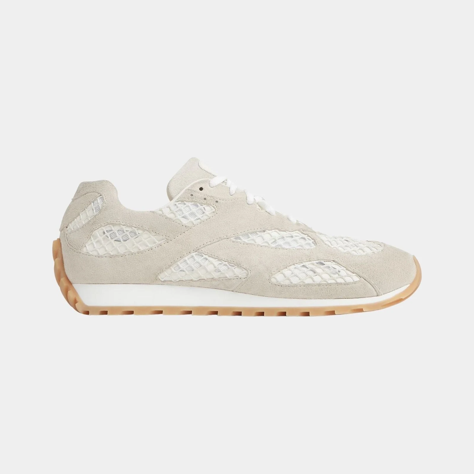 Bottega Veneta Orbit Runner Sneaker Suede and Technical Mesh Men